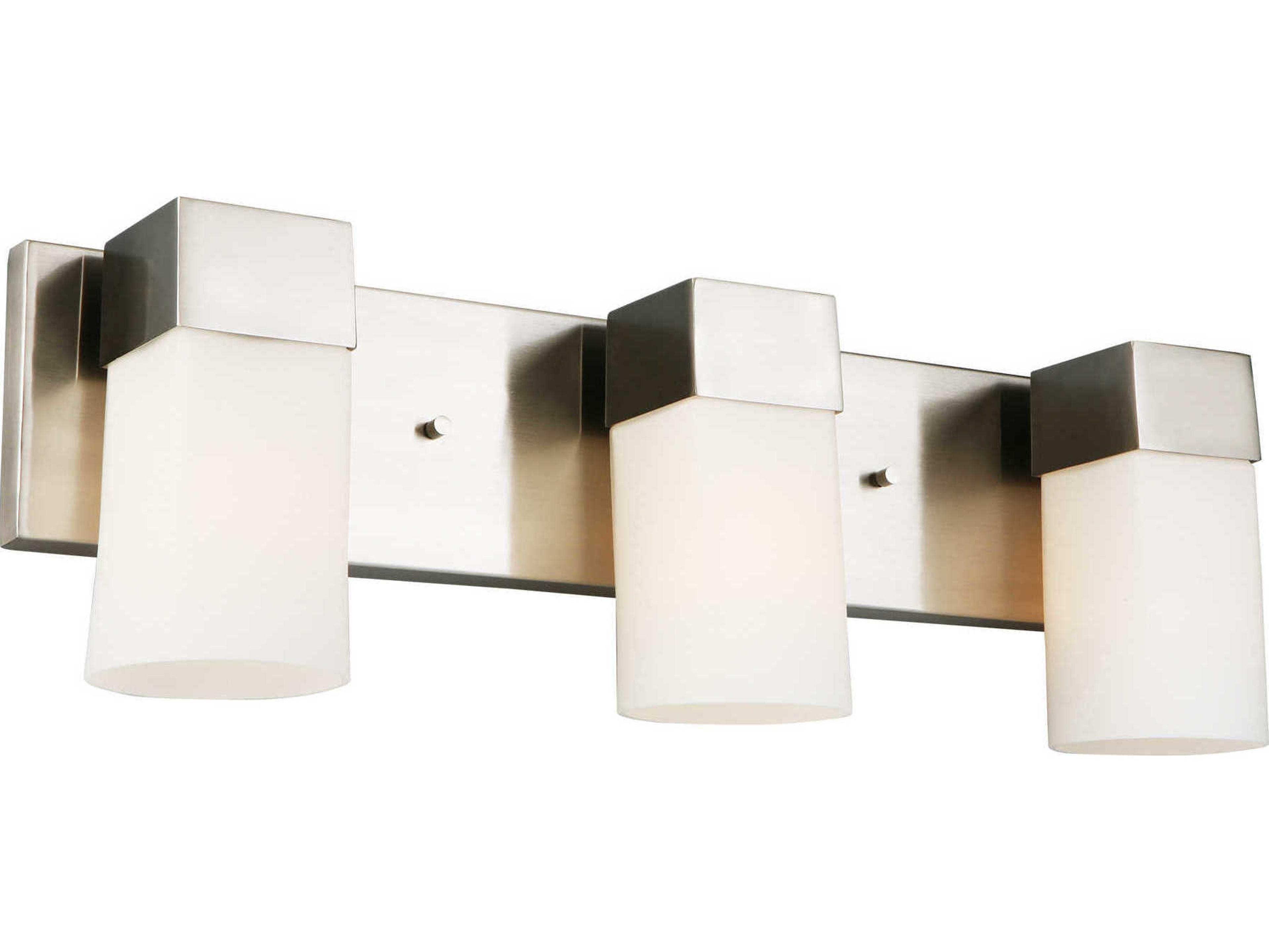 Eglo Ciara Springs 3-Light Brushed Nickel Vanity Light
