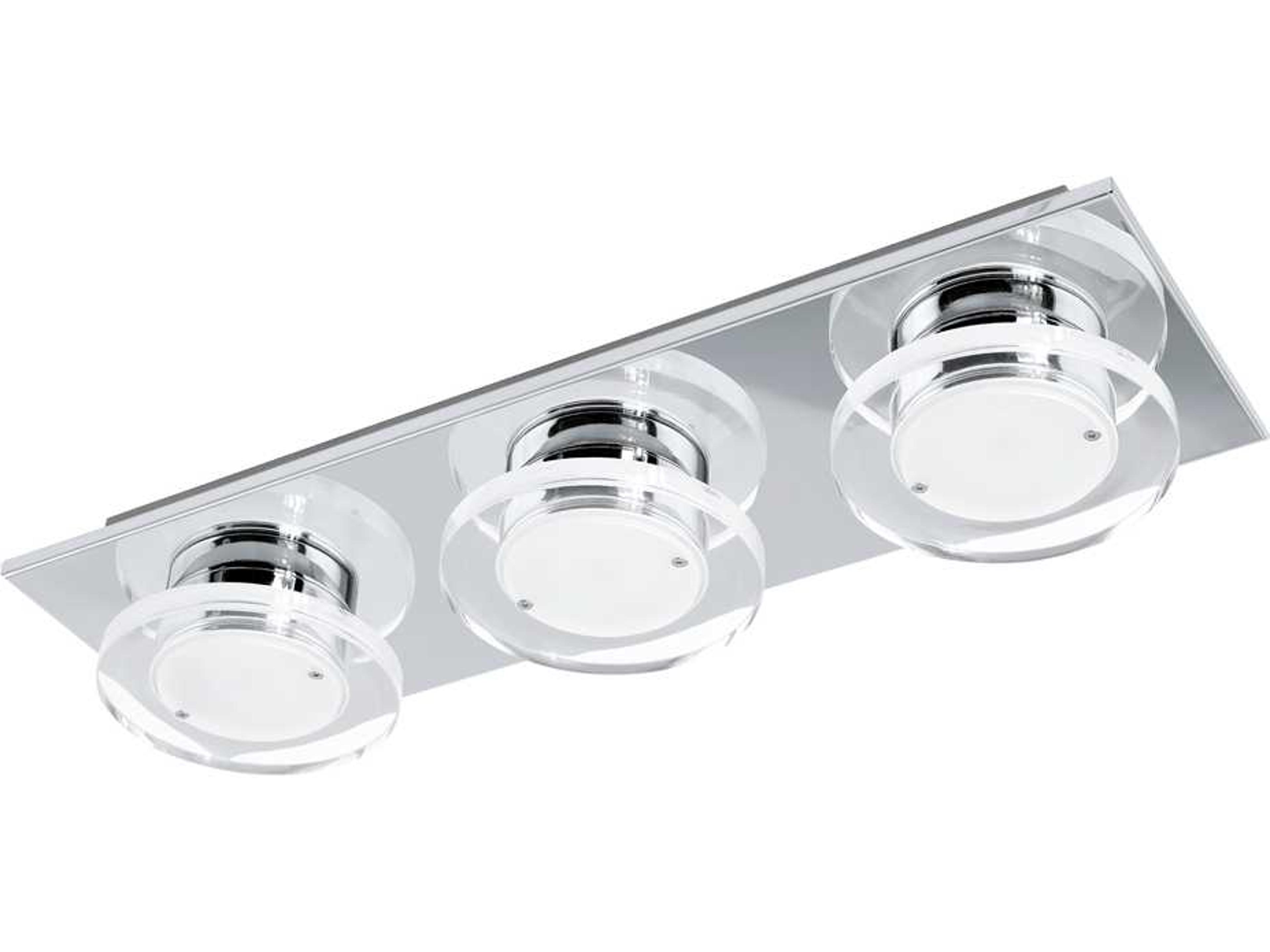 Eglo Cisterno 3-Light Chrome Vanity Light