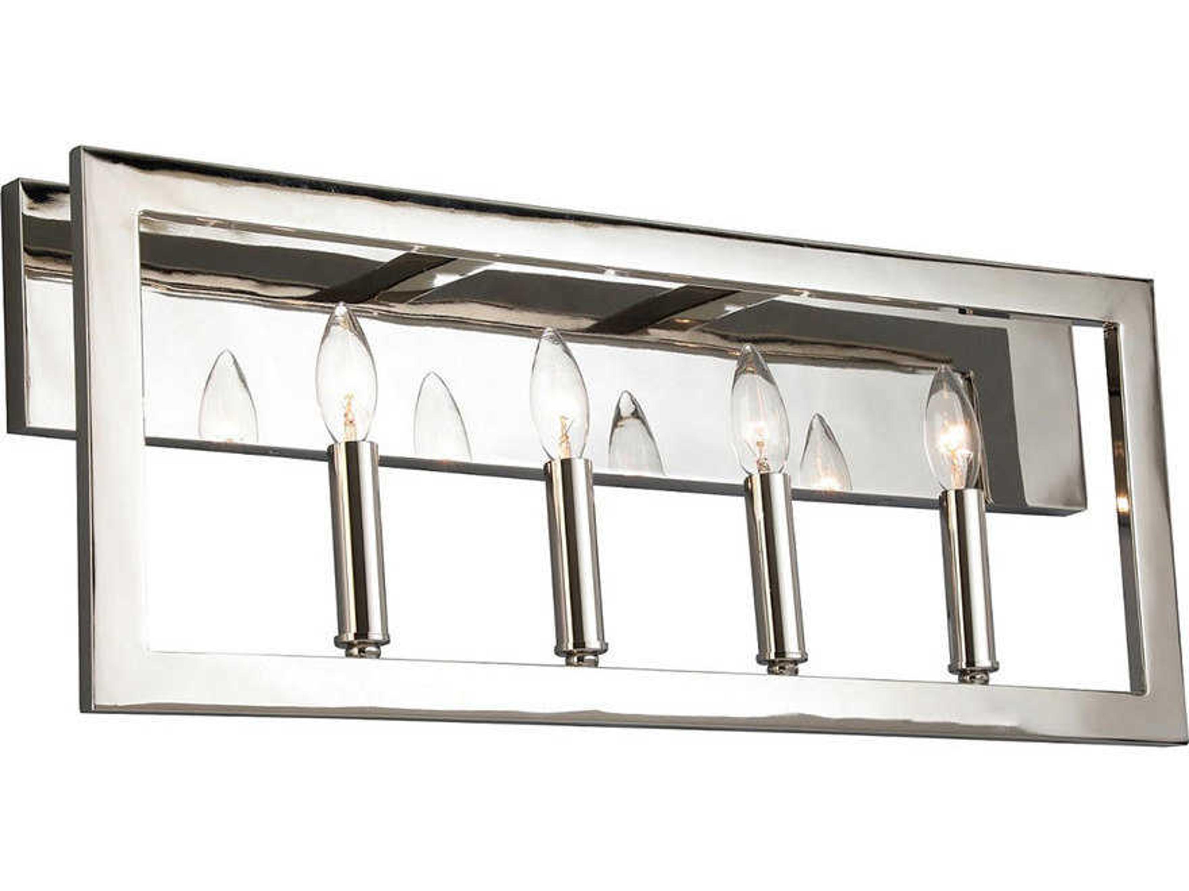 Eglo Jordan 4-Light Satin Nickel Vanity Light