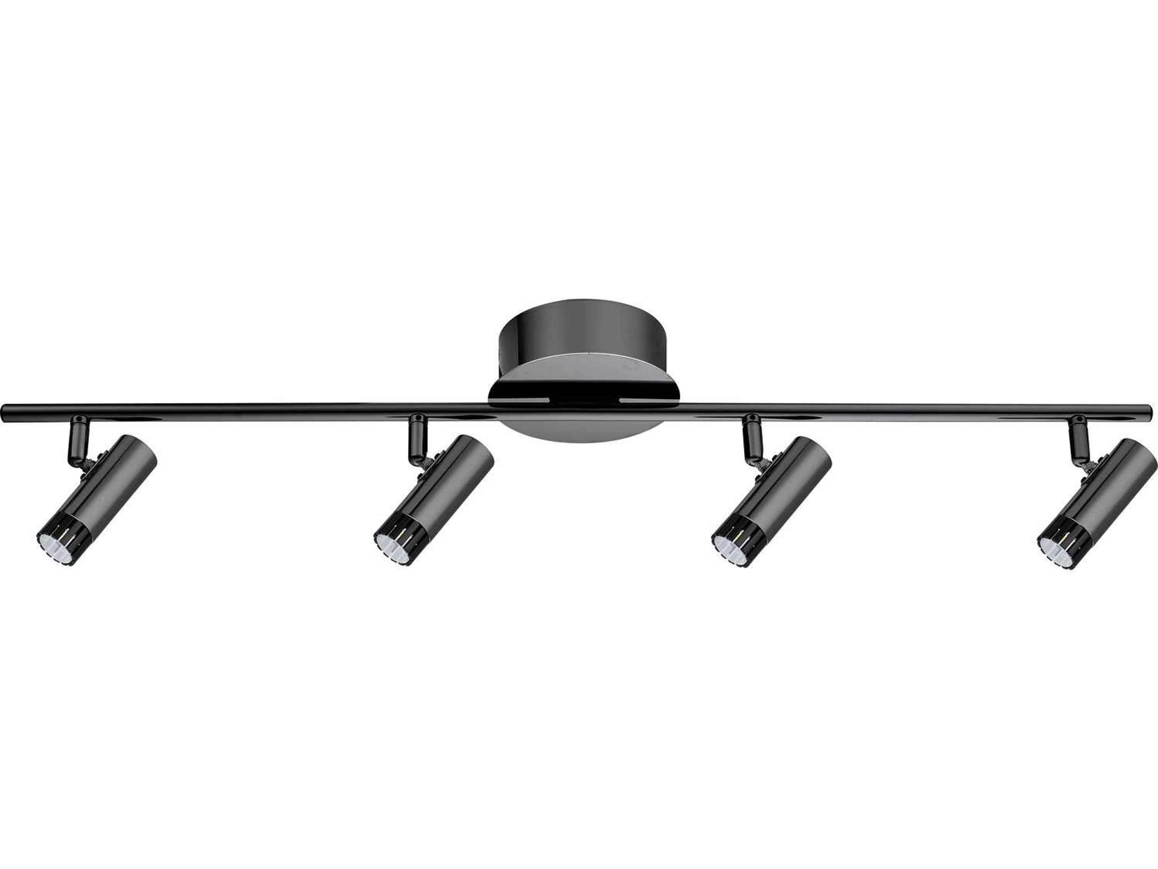 Eglo Lianello 4-Light Black Chrome Cylinder Track & Rail Light