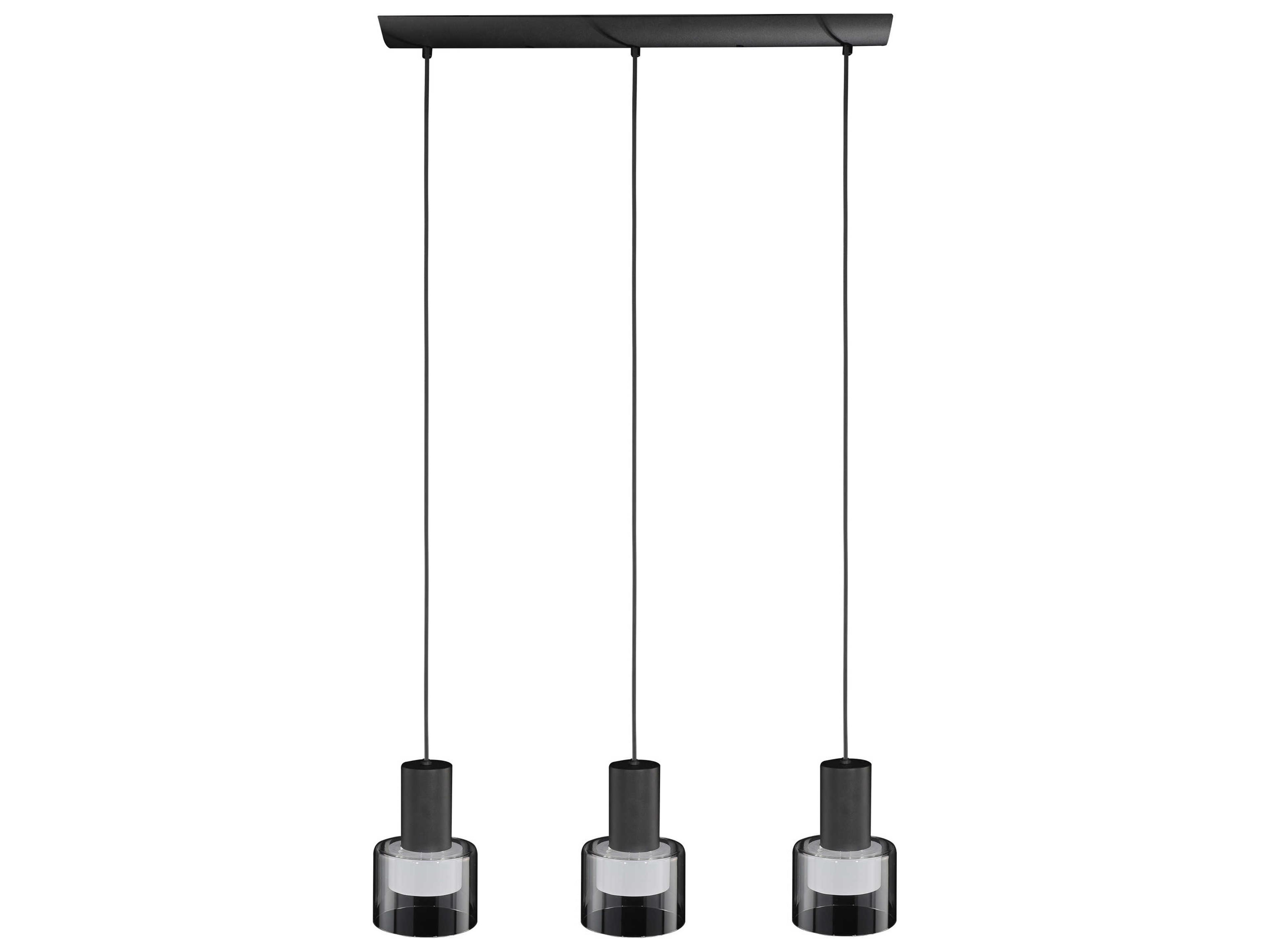 Eglo Molineros 1-Light Black Bell Island Pendant