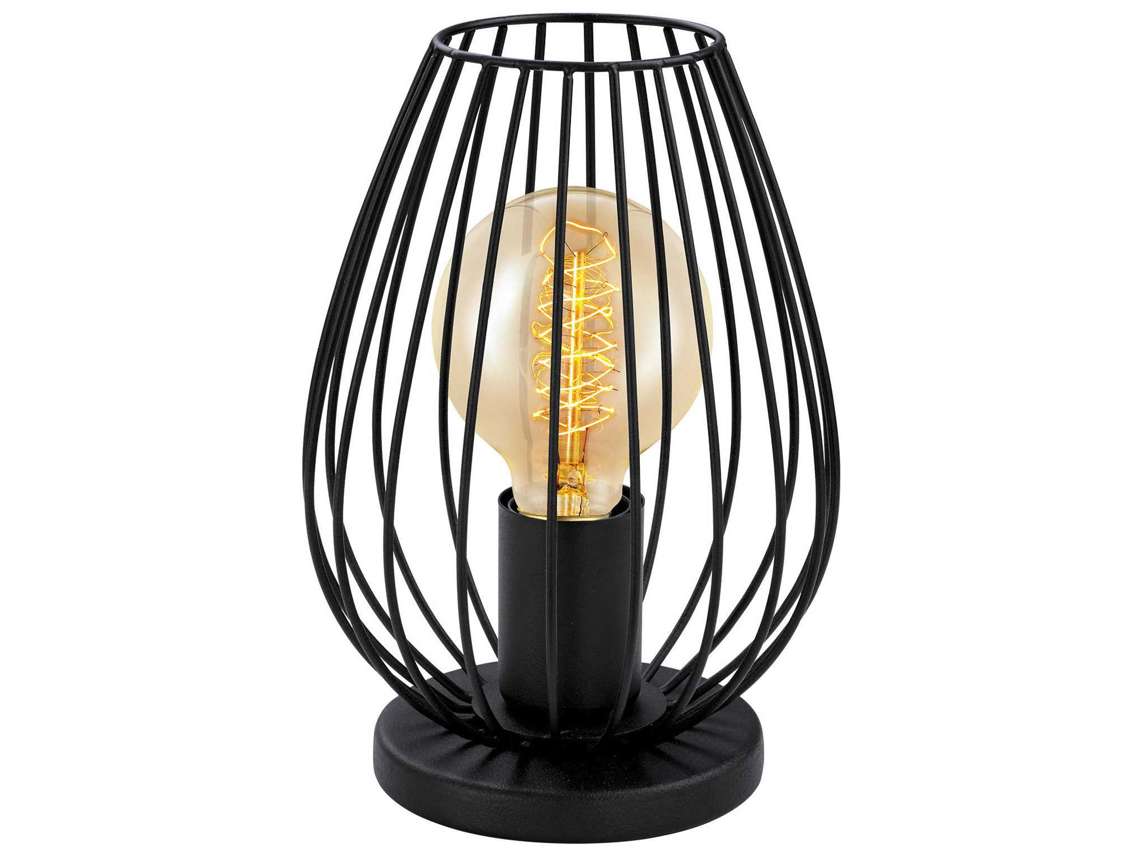 Eglo Newtown Black Metal Table Lamp
