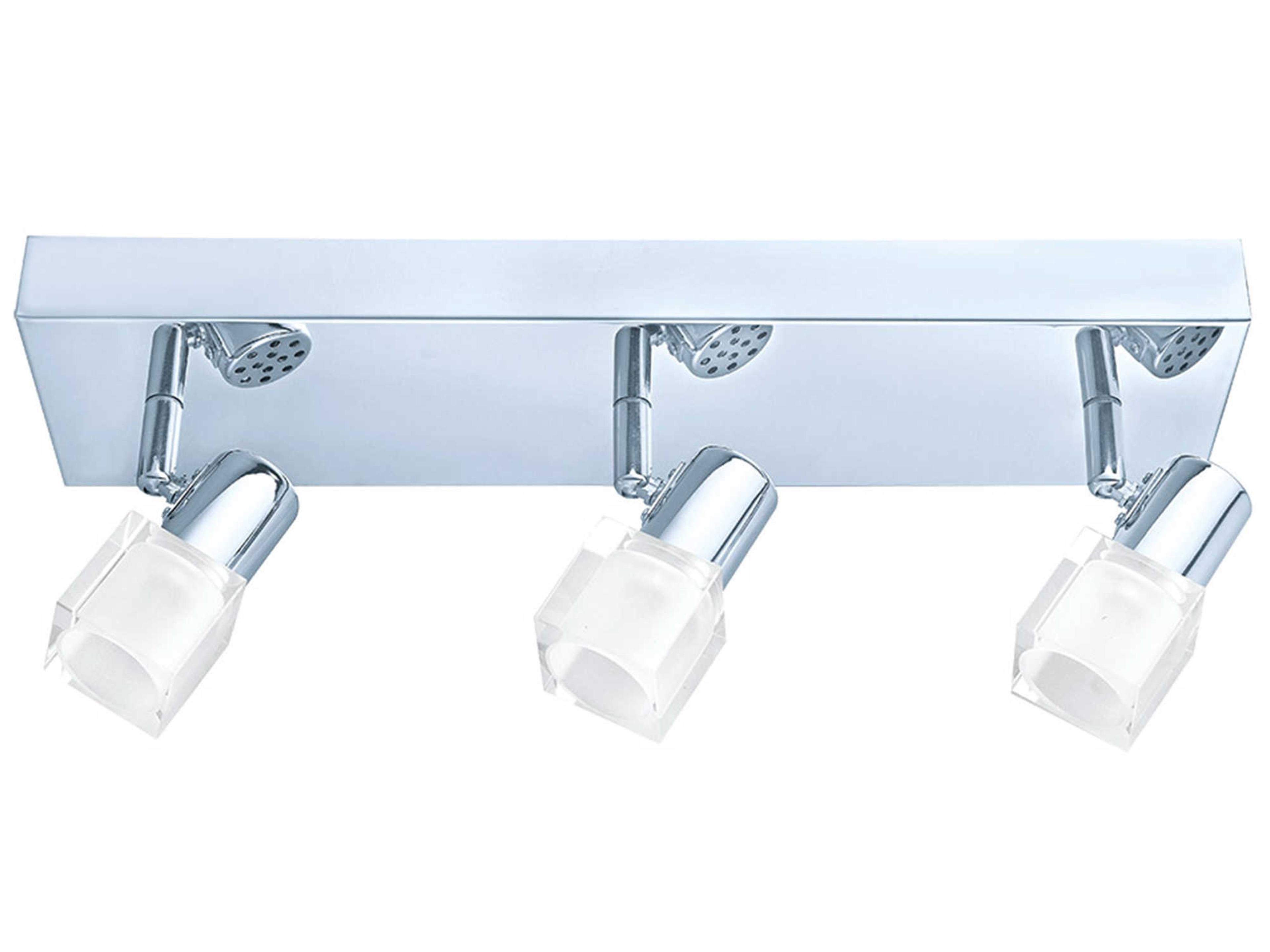 Eglo Nocera 3-Light Chrome Track & Rail Light