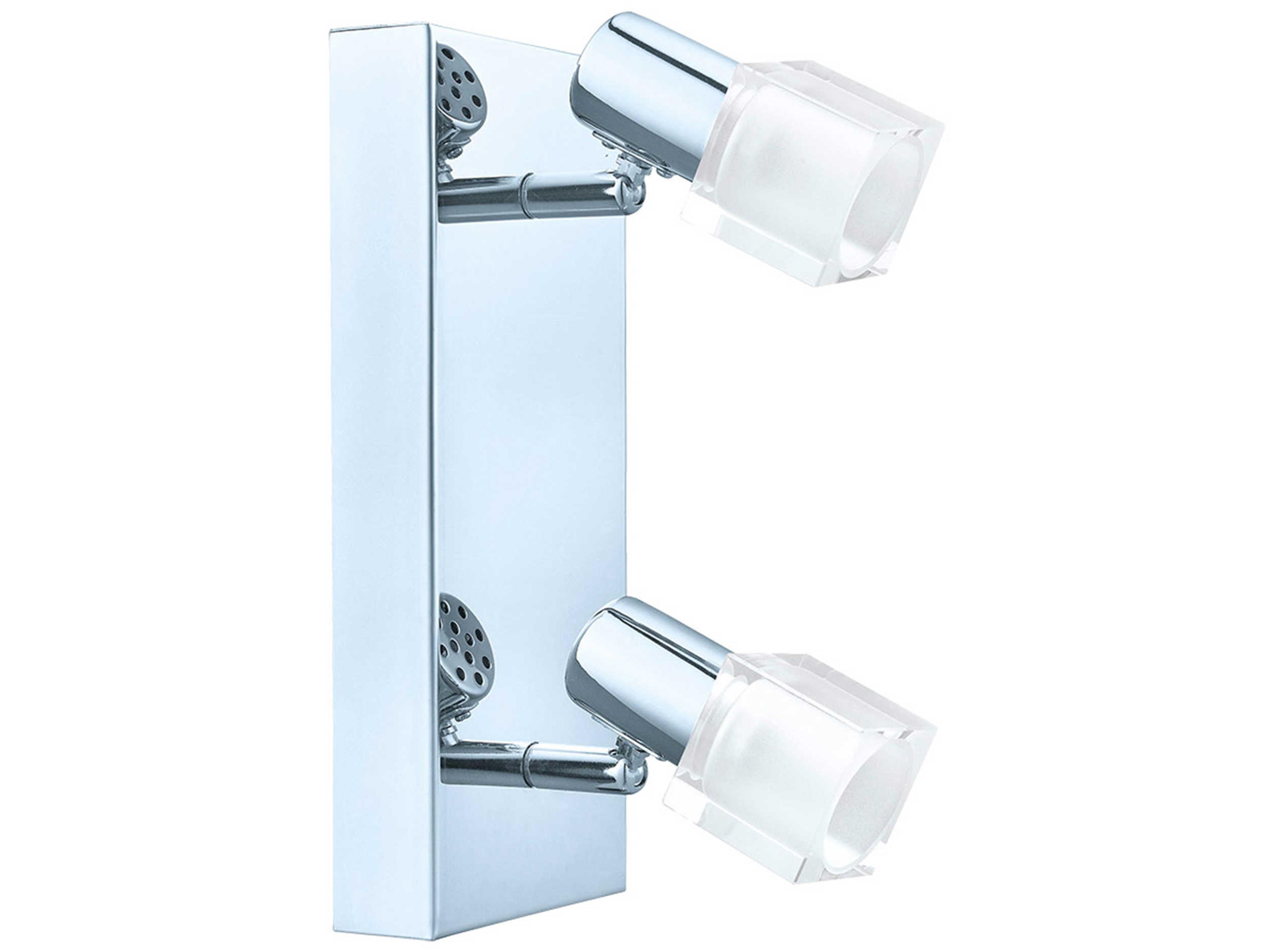Eglo Nocera 2-Light Chrome Track & Rail Light