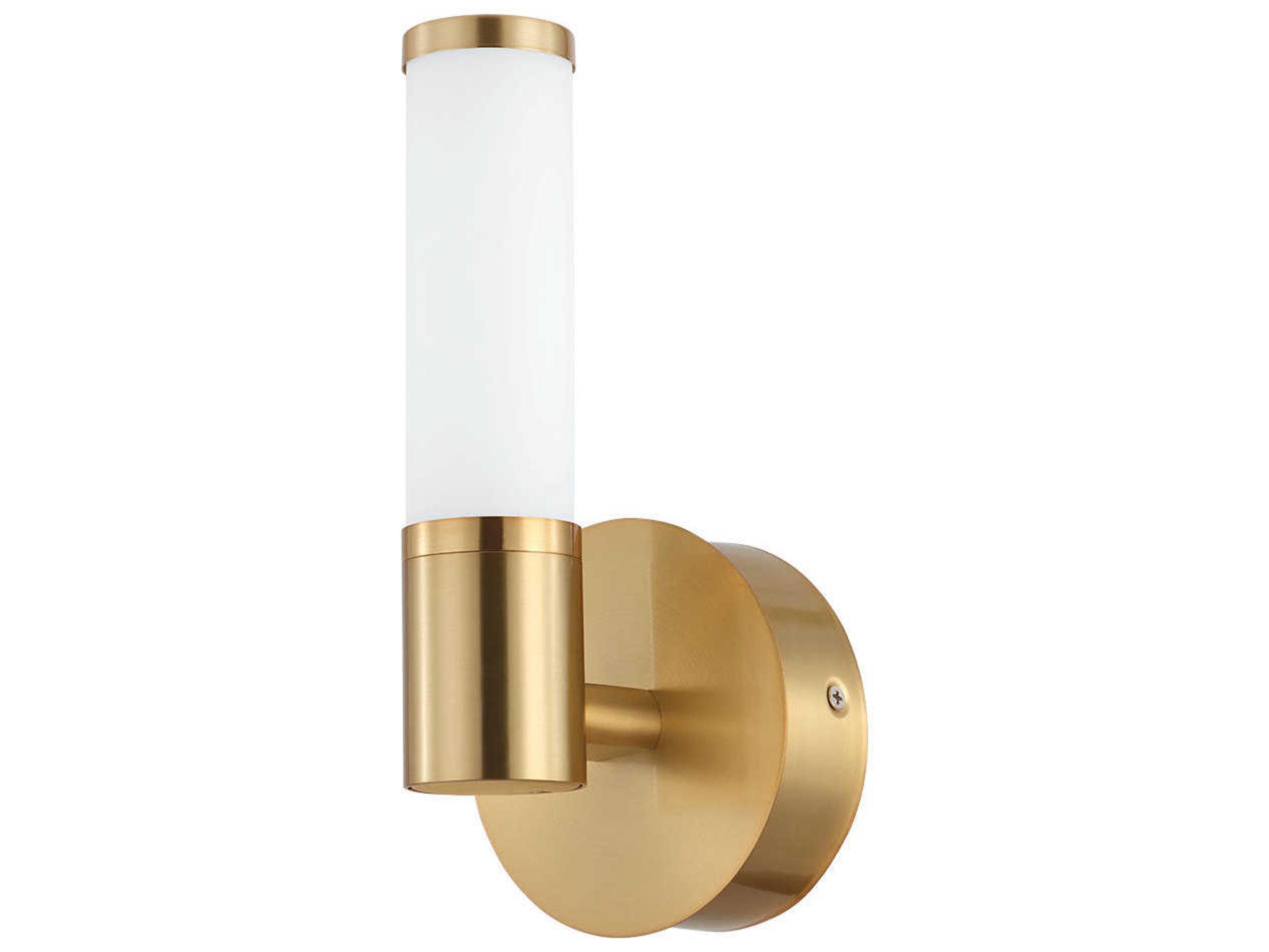 Eglo Palmera 1-Light Brushed Gold Wall Sconce