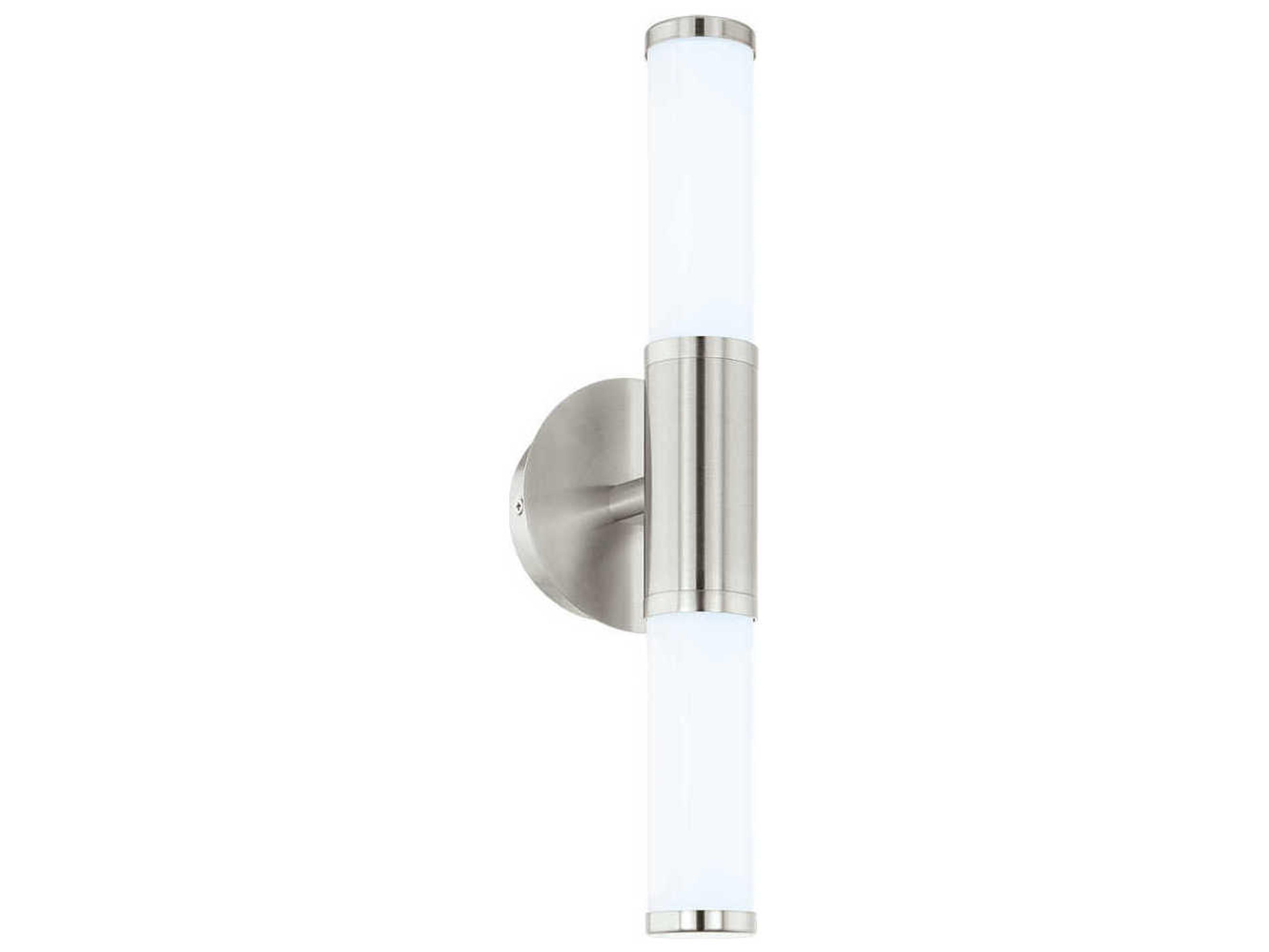 Eglo Palmera 2-Light Satin Nickel Vanity Light