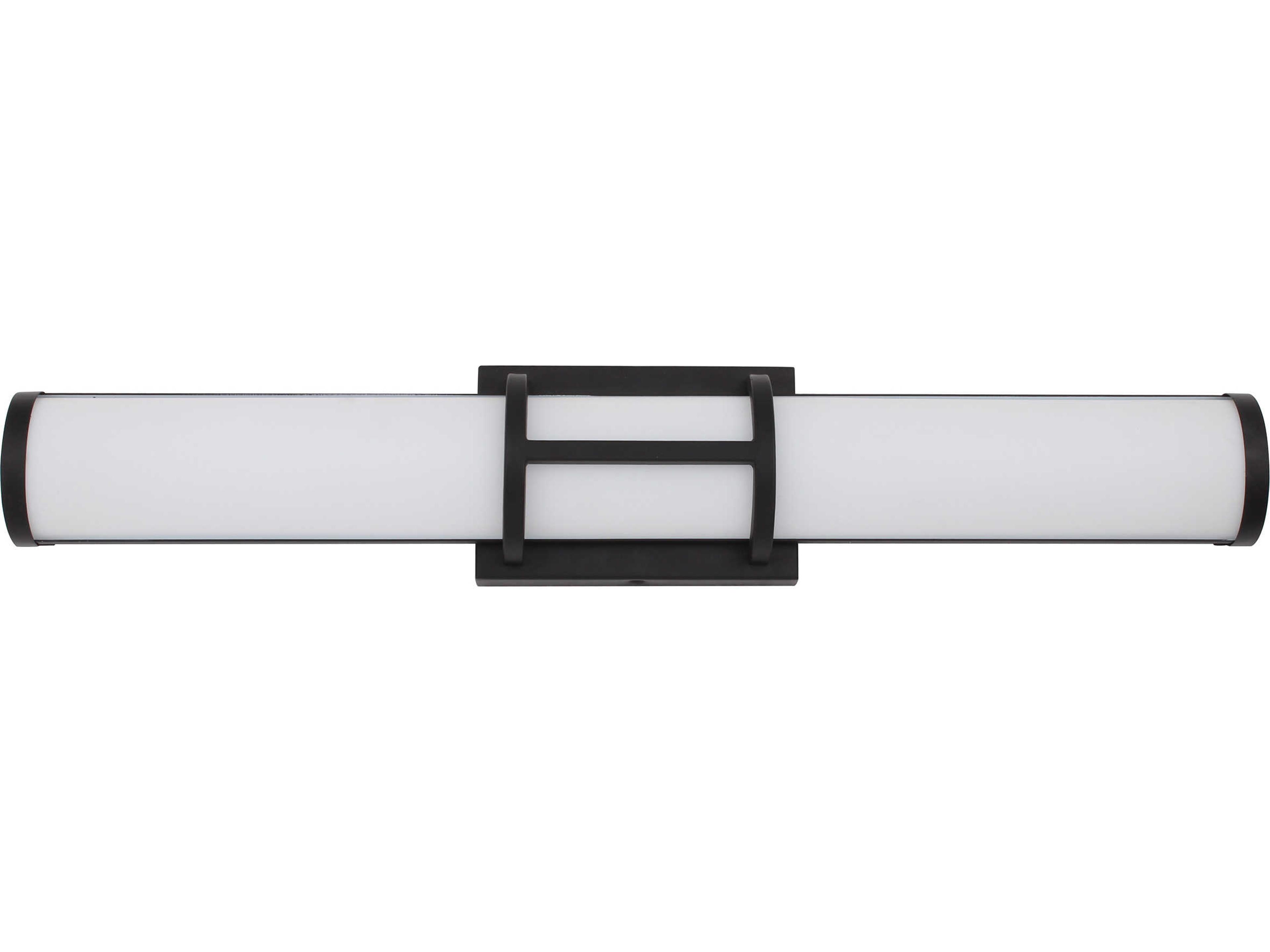 Ramaro 1-Light Matte Black Vanity Light