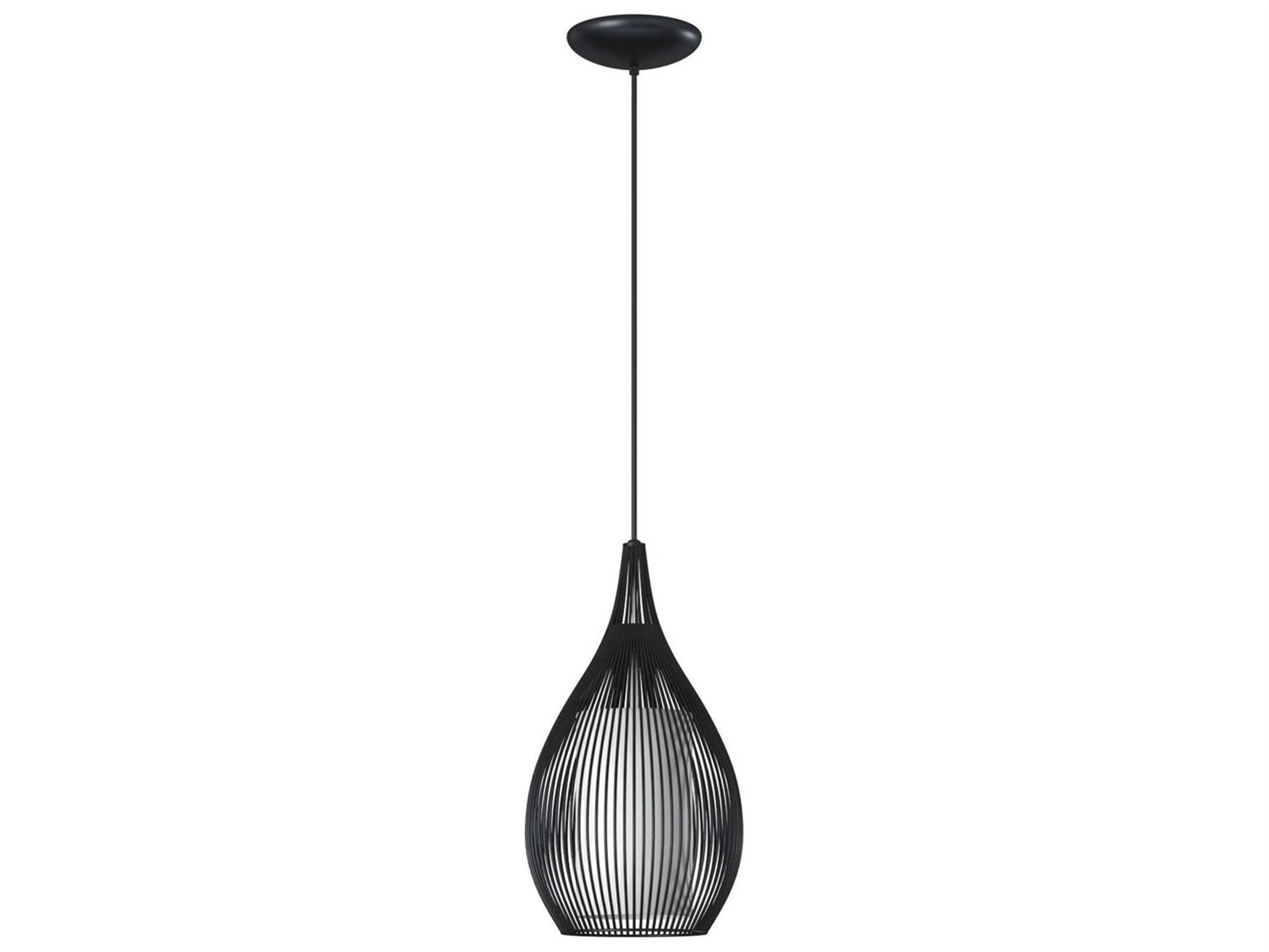 Razoni 1-Light Black Mini Pendant