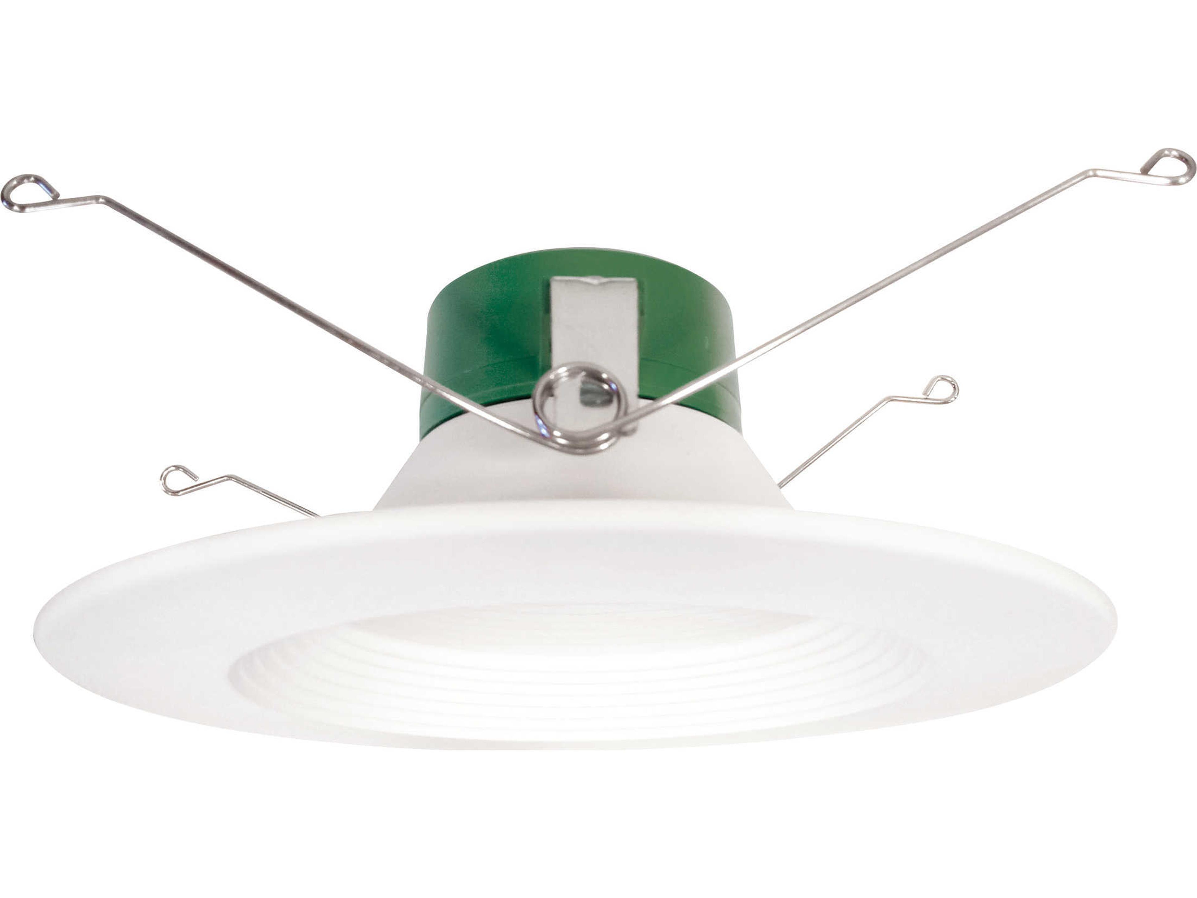 Eglo Retro Fit 1-Light White Round Recessed Light