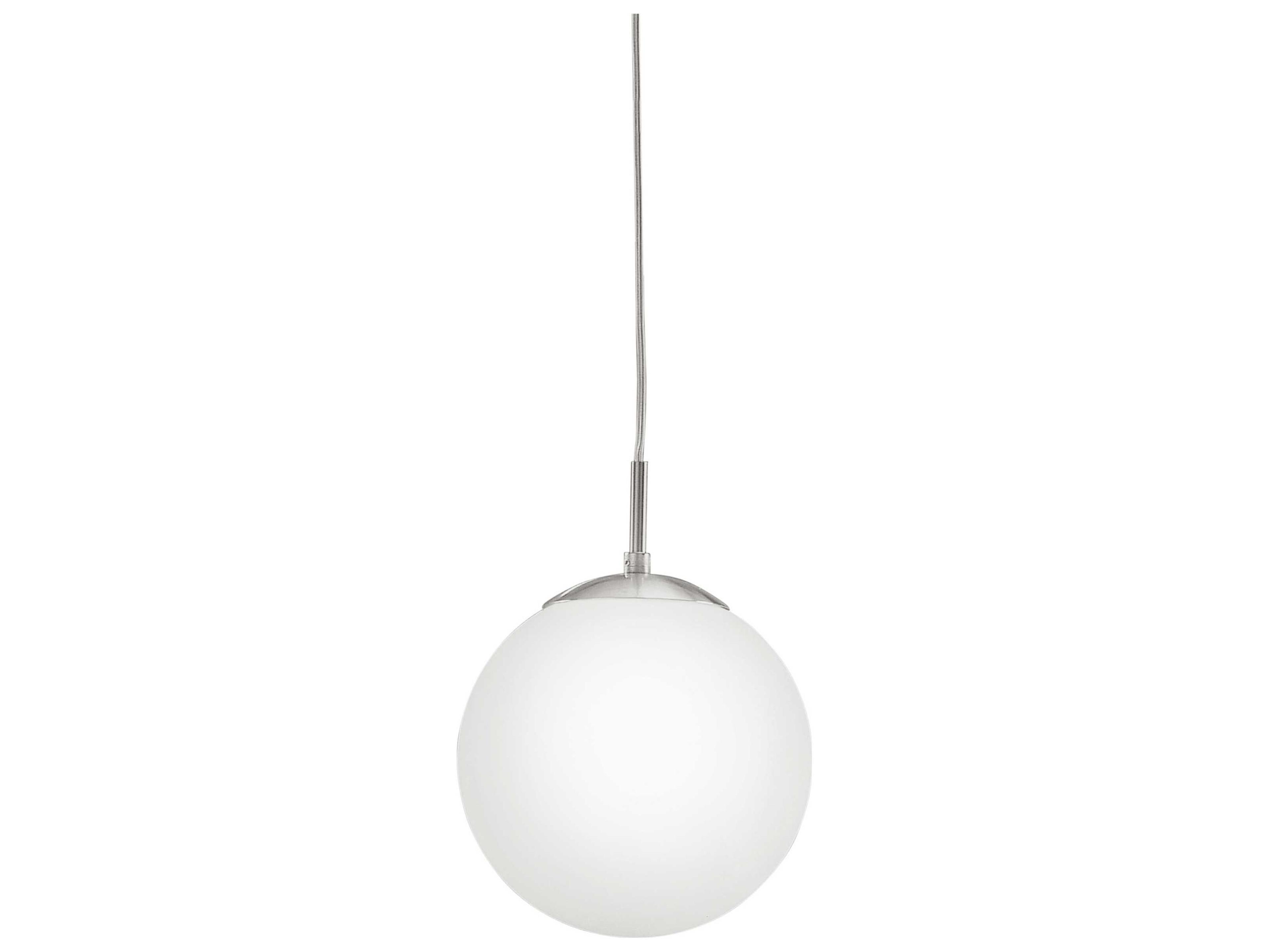 Eglo Rondo 1-Light Matte Nickel Globe Mini Pendant