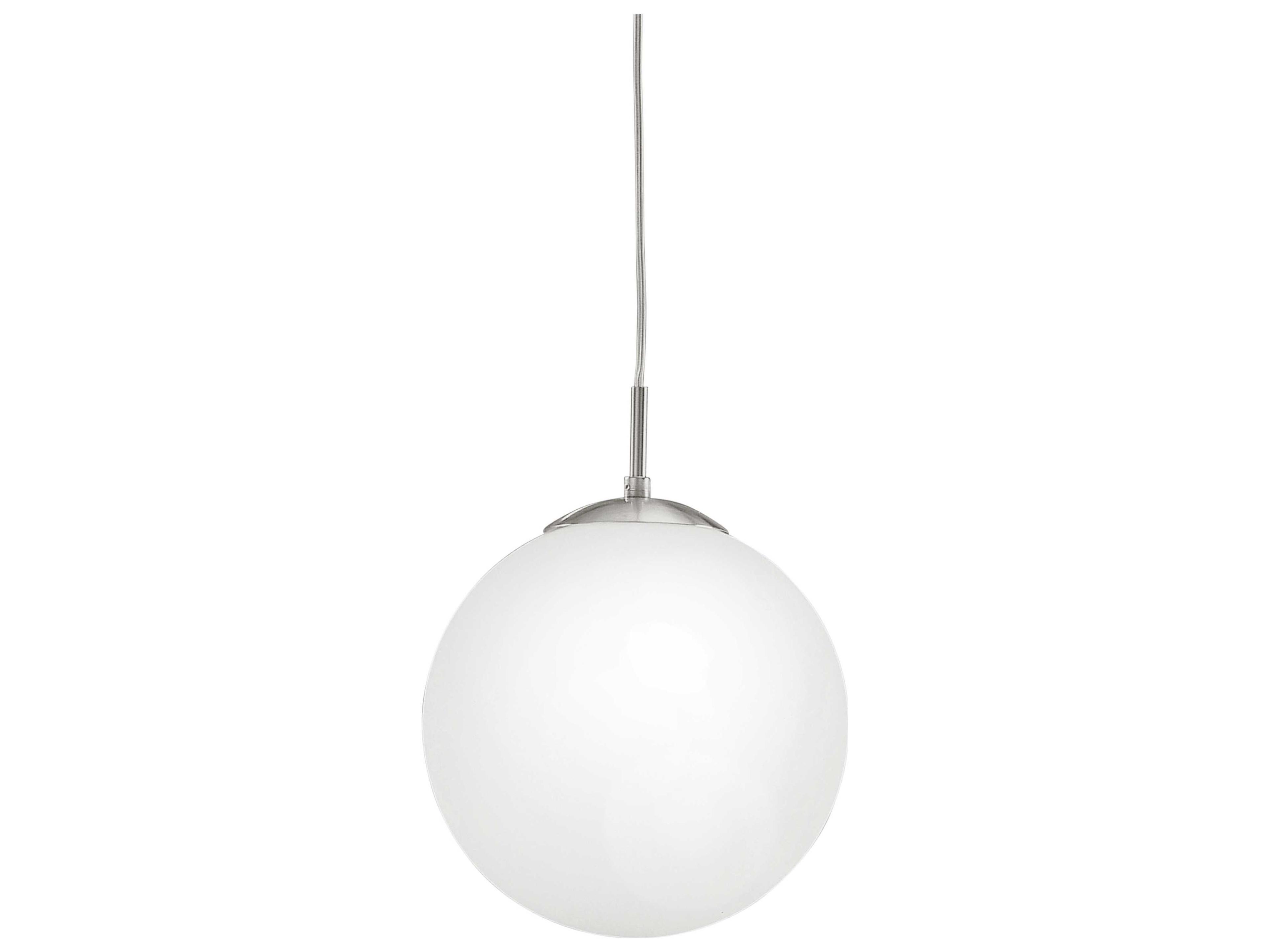 Eglo Rondo 1-Light Matte Nickel Globe Mini Pendant