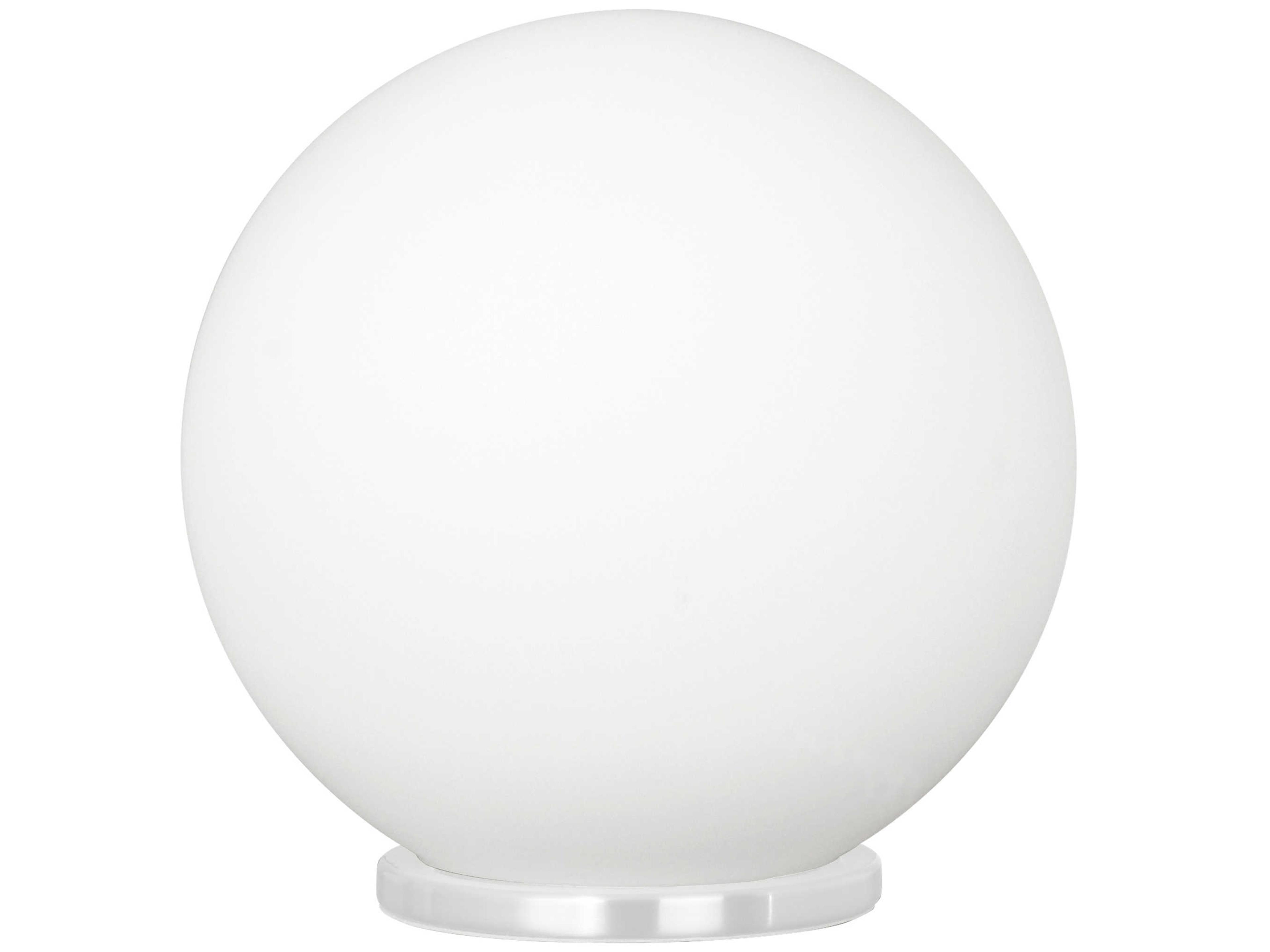 Eglo Rondo White Opal Frosted Glass Table Lamp