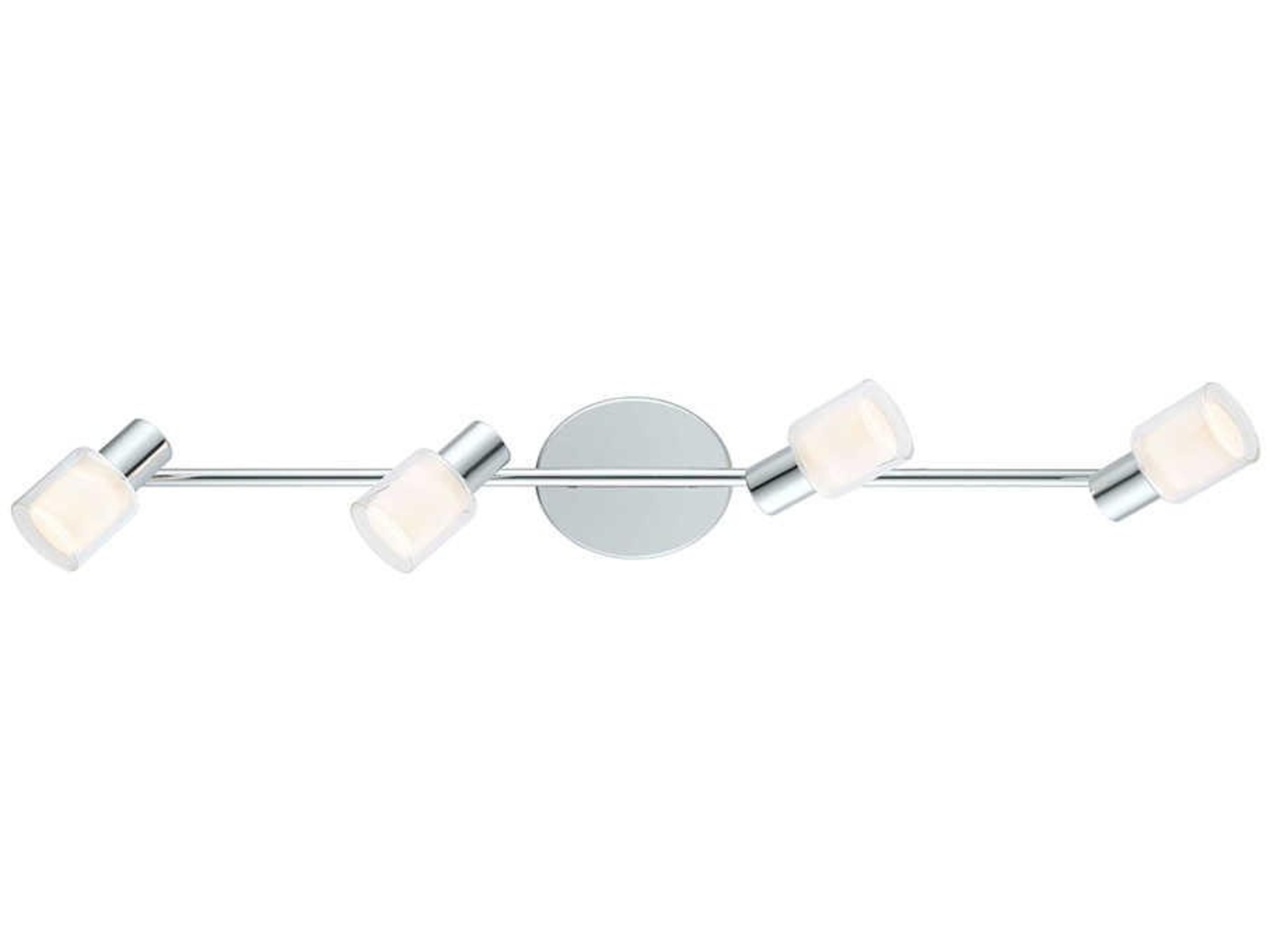 Eglo Salti 4-Light Chrome Bell Track & Rail Light