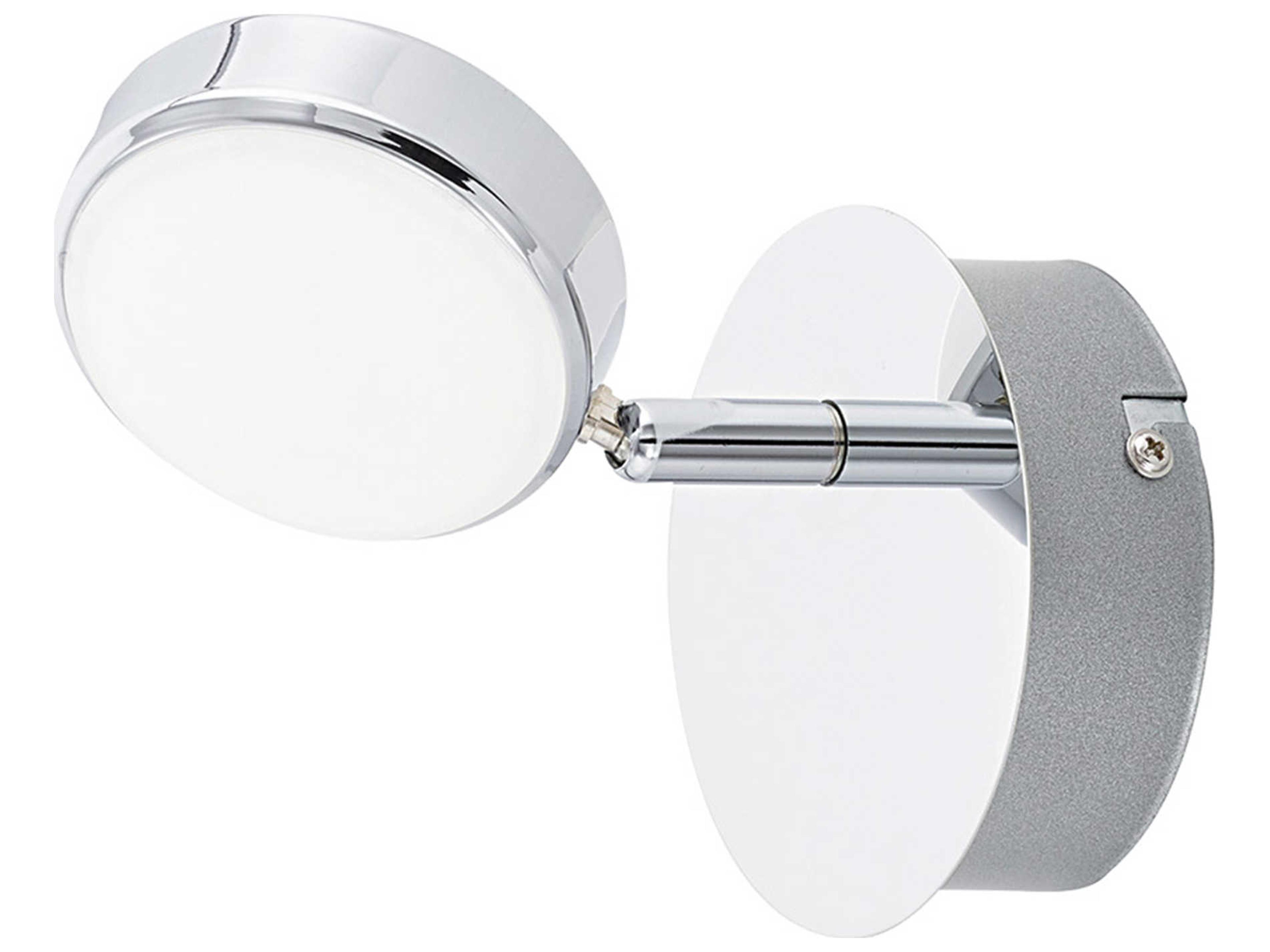 Eglo Salto 1-Light Chrome Wall Sconce