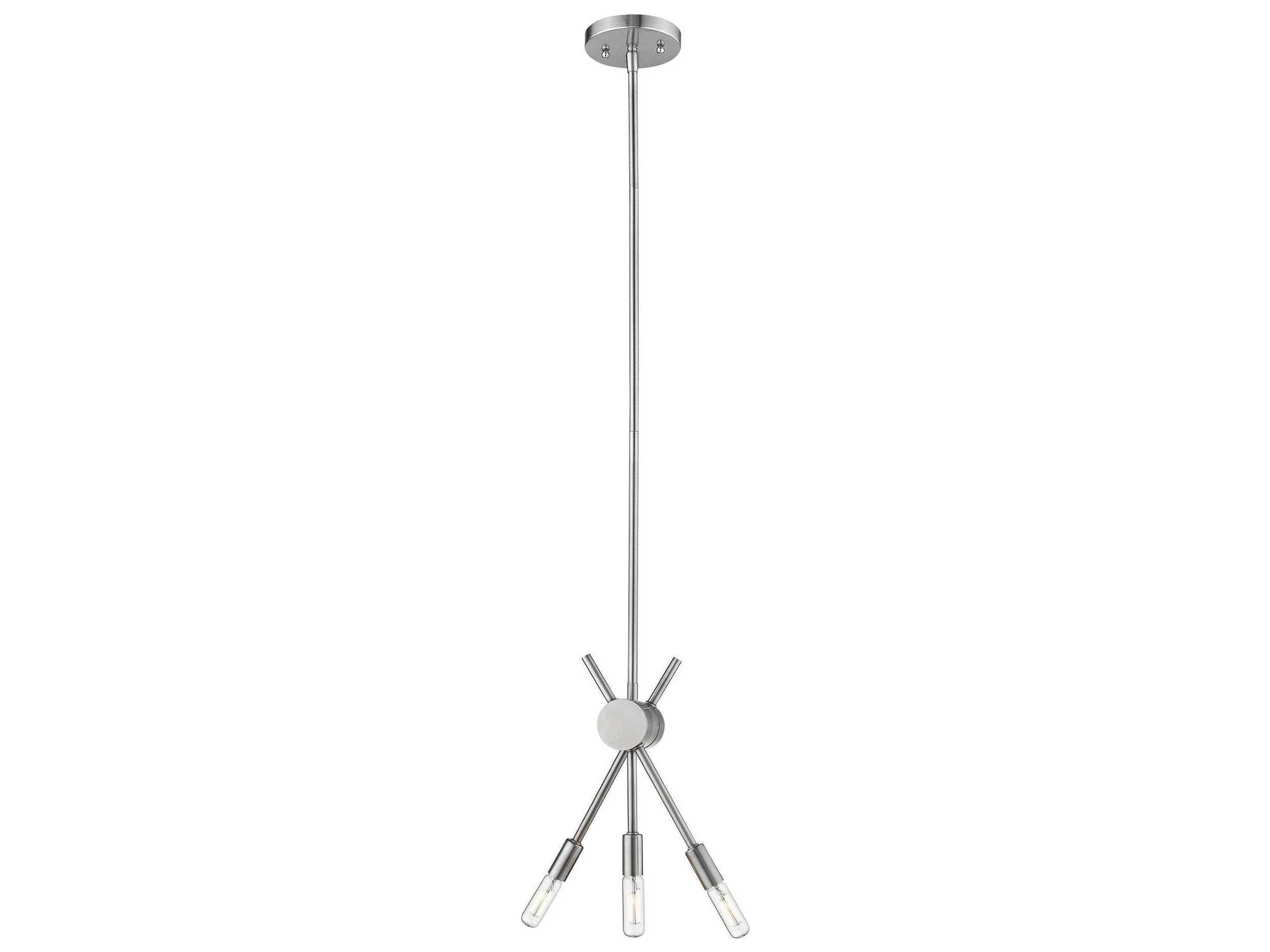 Eglo Willlsboro 3-Light Polished Nickel Pendant