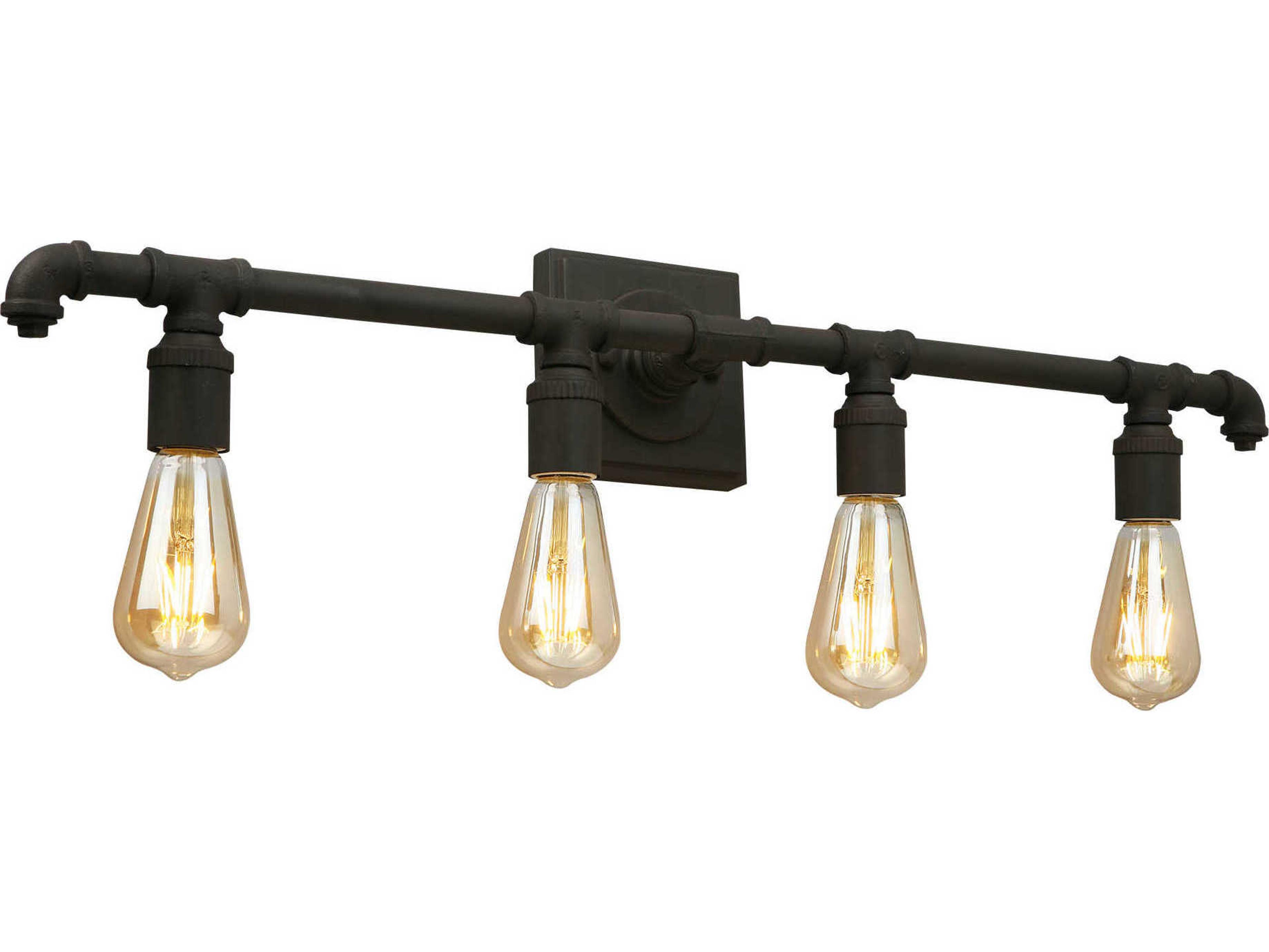 Eglo Wymer 4-Light Matte Bronze Vanity Light