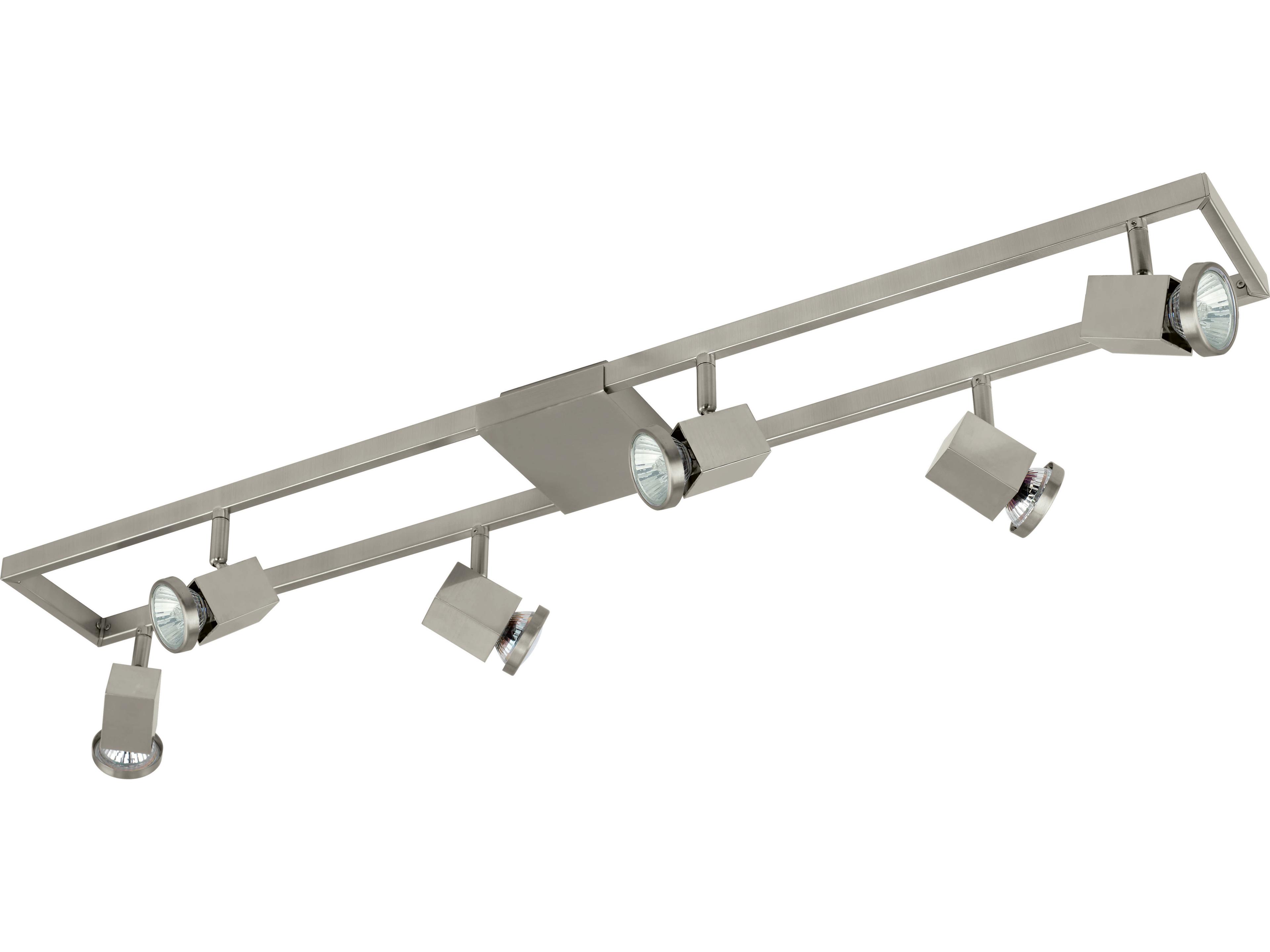 Eglo Zeraco Zerco 6-Light Matte Nickel Track & Rail Light