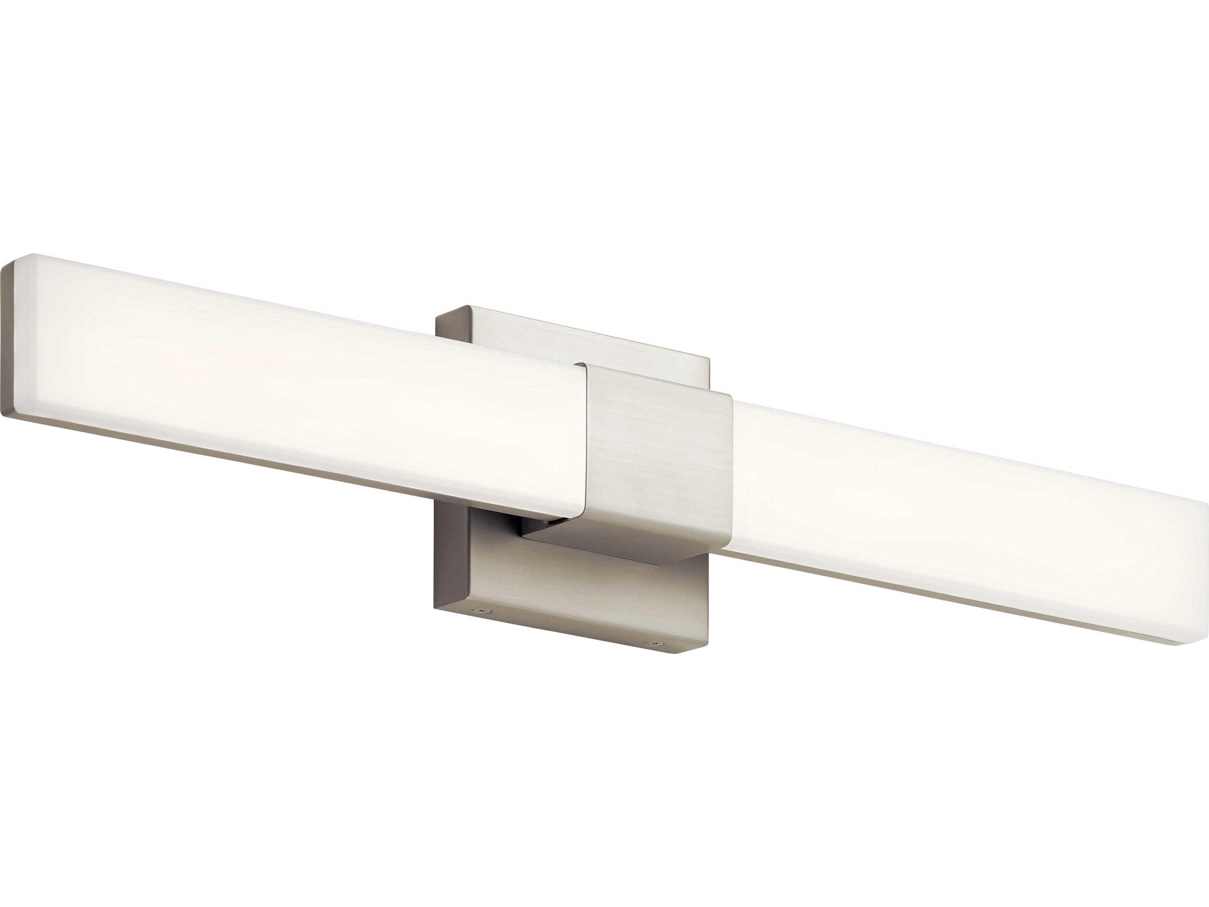 Elan Neltev 1-Light Satin Nickel LED Vanity Light