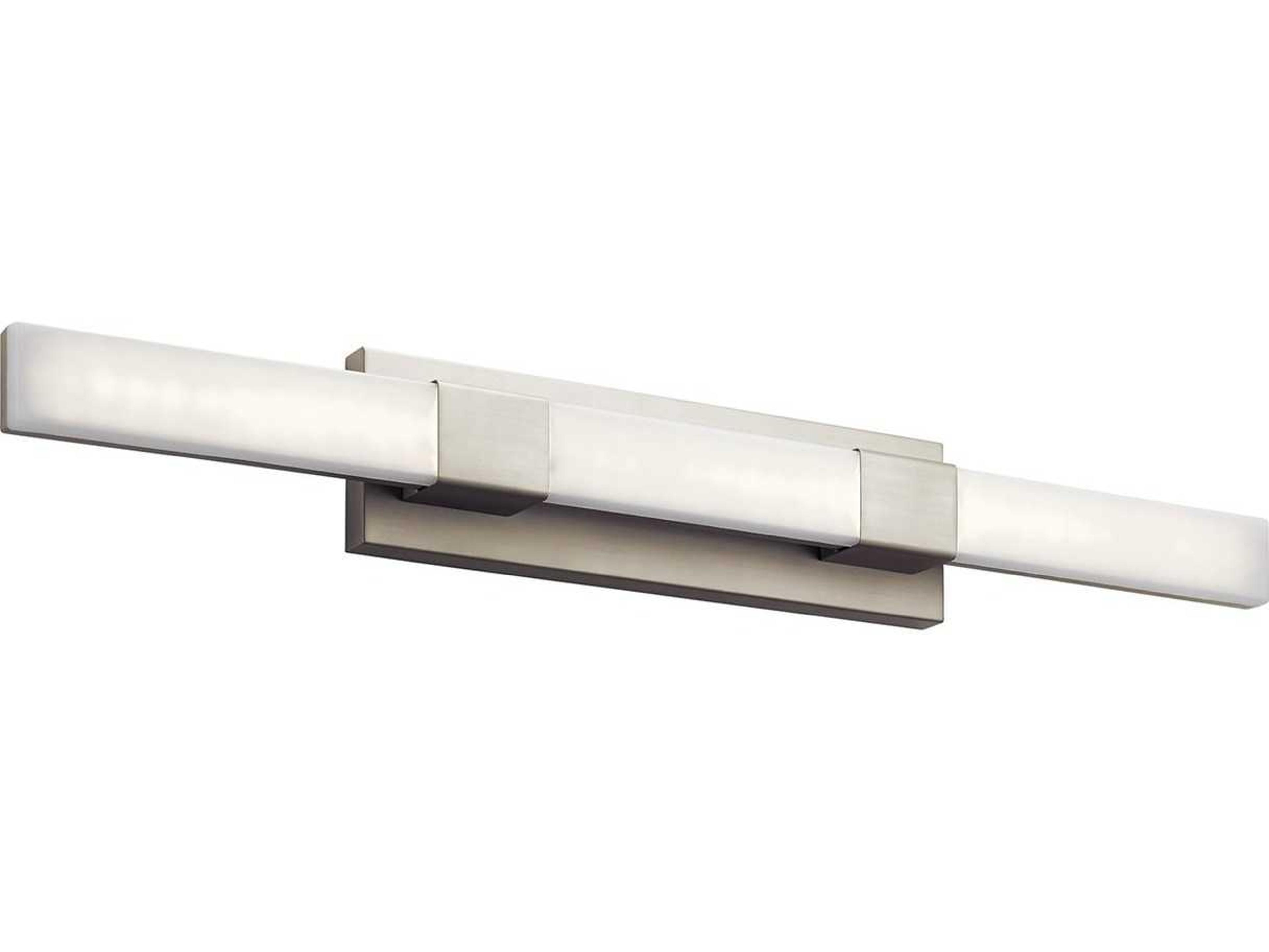 Elan Neltev 1-Light Satin Nickel LED Vanity Light