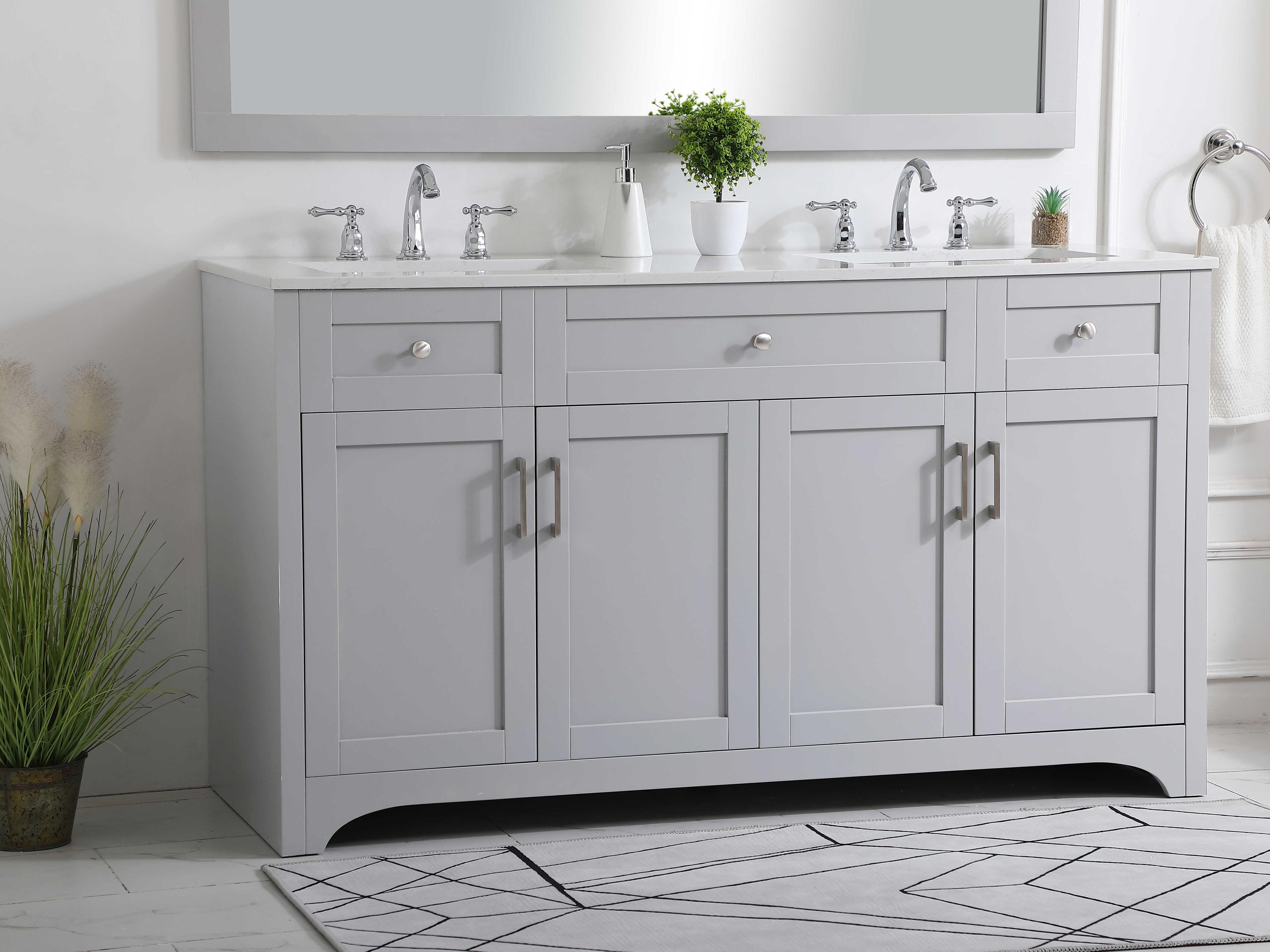 Elegant Lighting Moore 60" Vanity