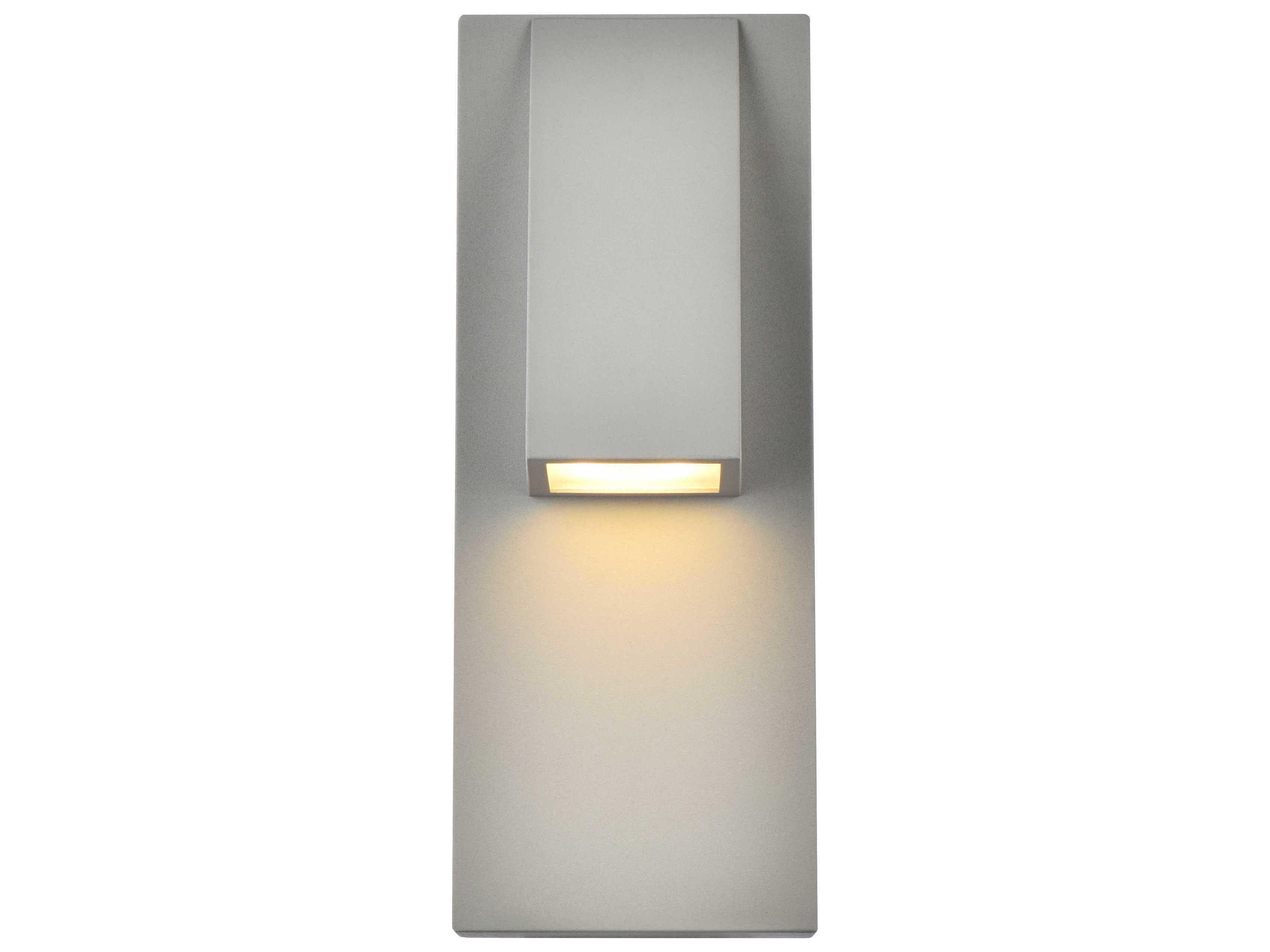Elegant Lighting Raine Glass LED Outdoor Wall Light