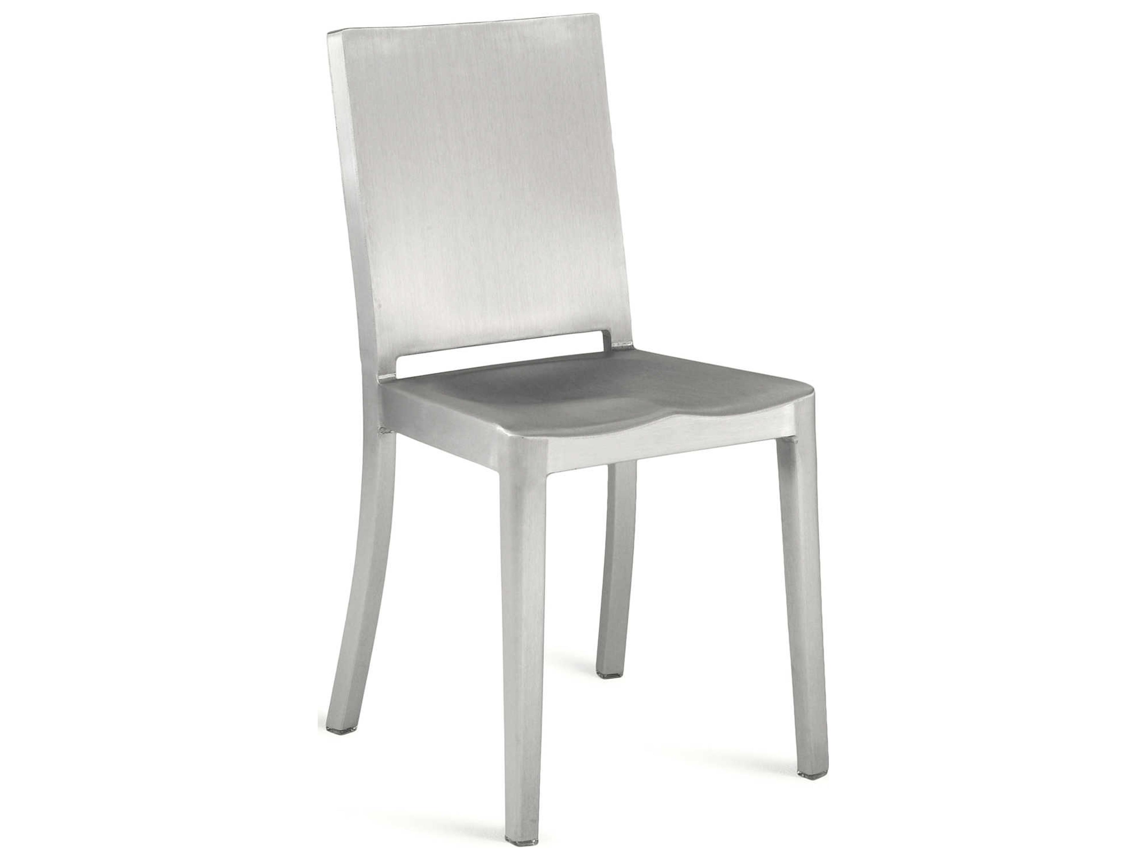 Emeco Hudson Silver Side Dining Chair