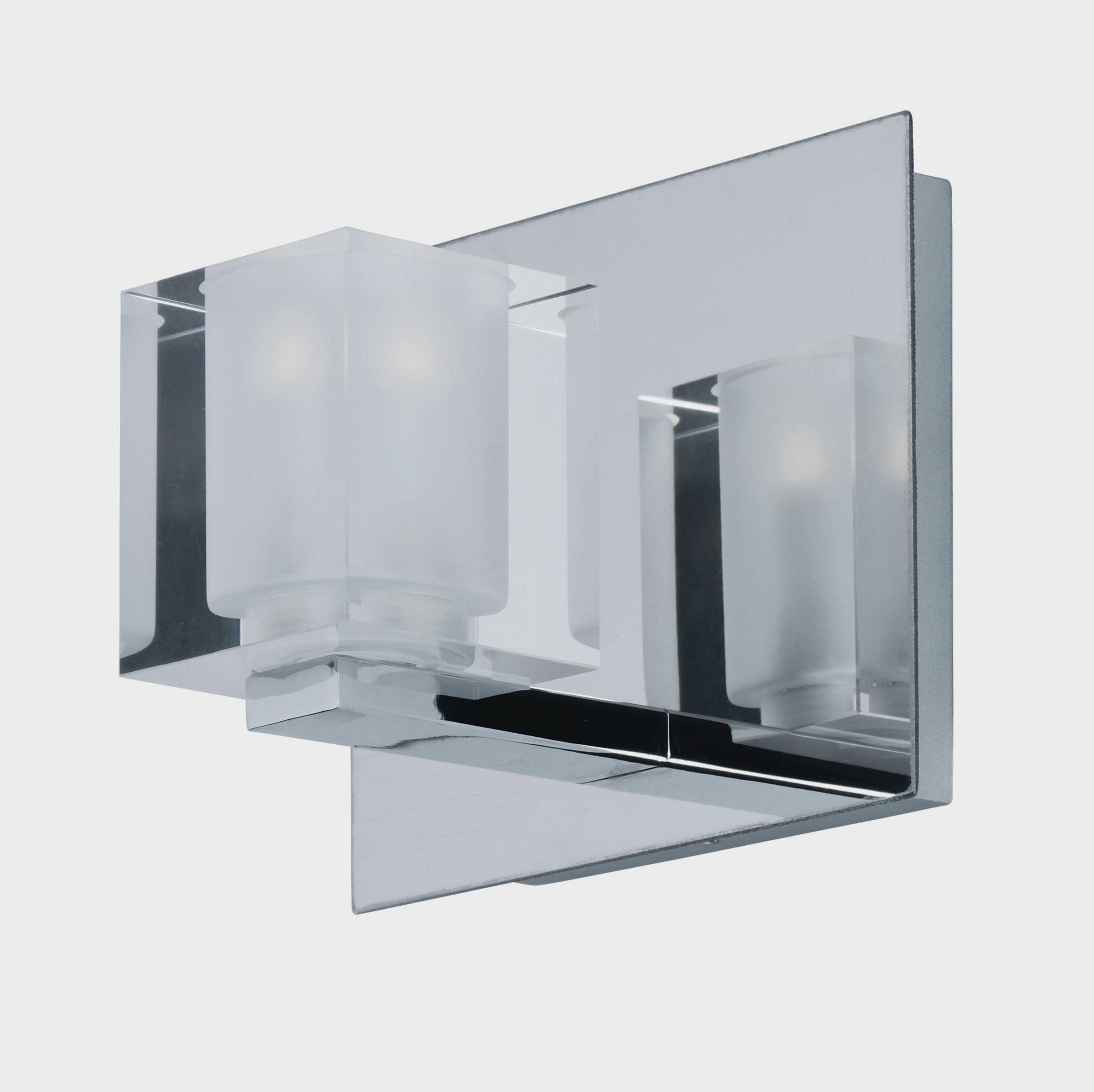 ET2 Polished Chrome Glass LED Wall Sconce