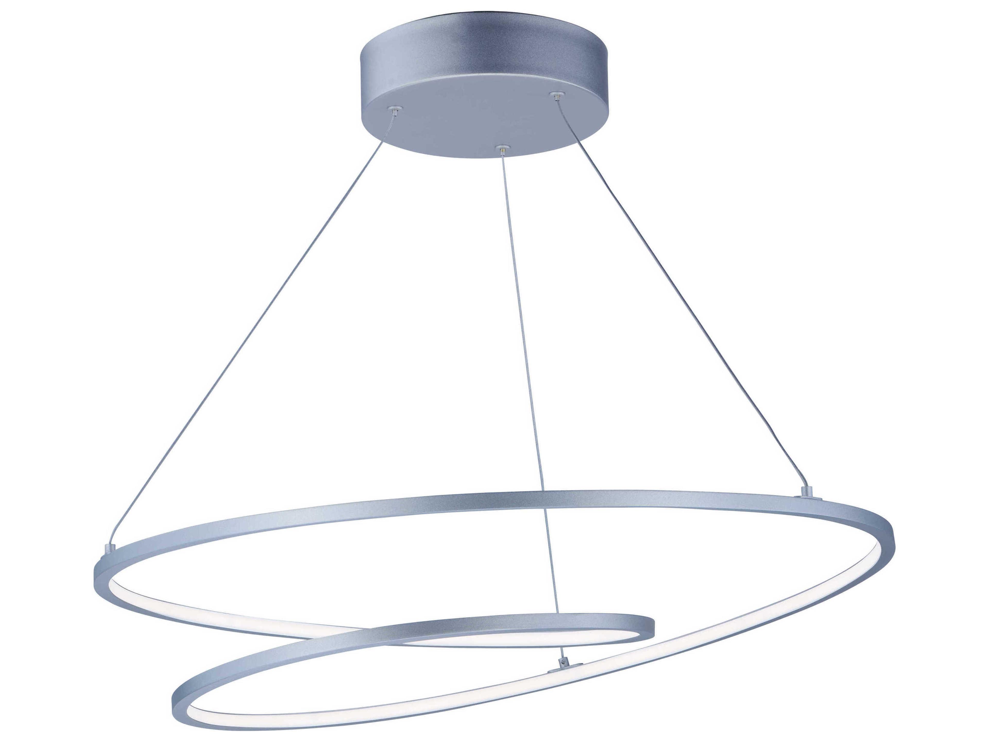 ET2 Cycle Matte Silver LED Pendant