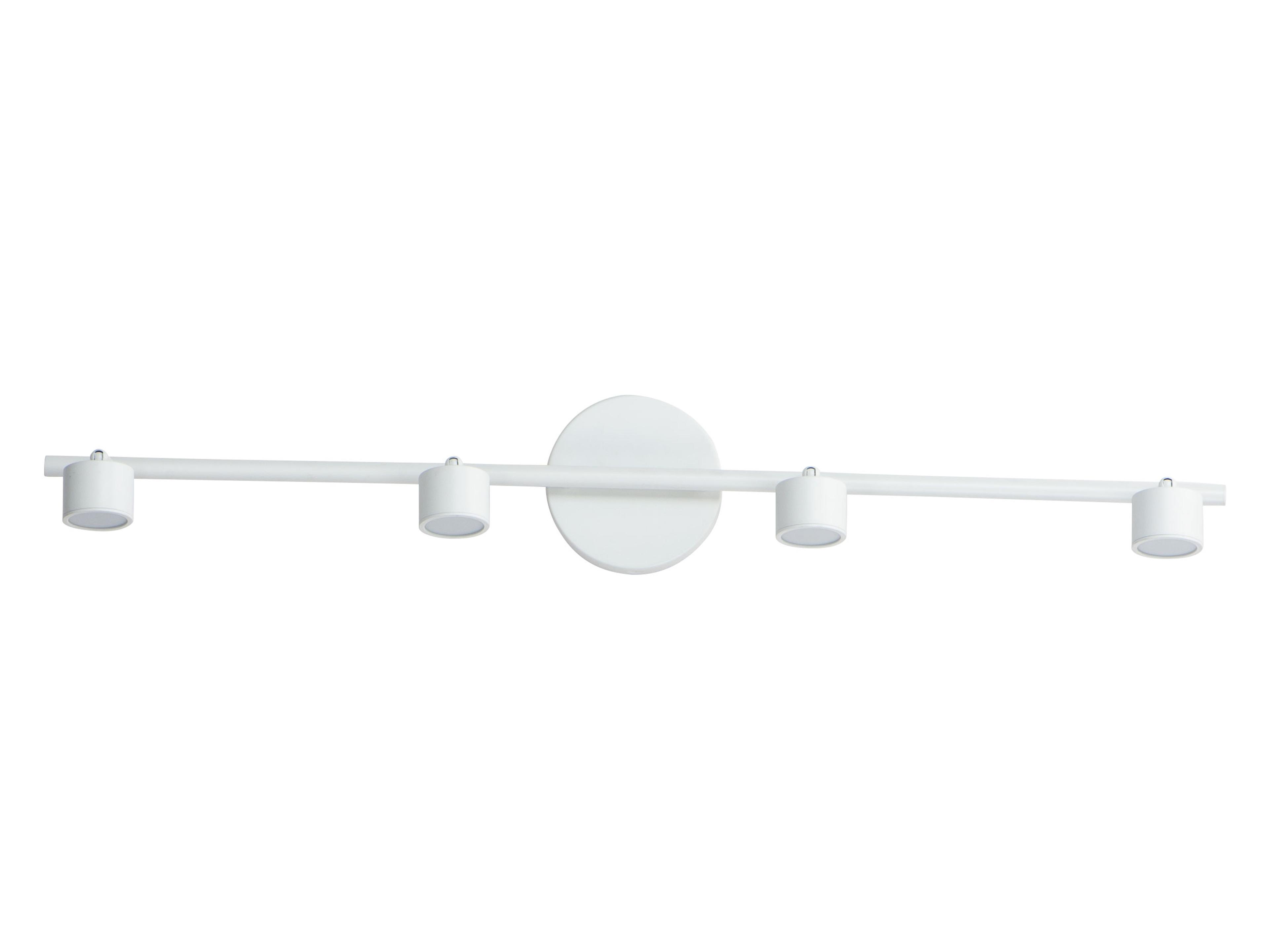 Taylor 4-Light White LED Linear Round Track & Rail Light