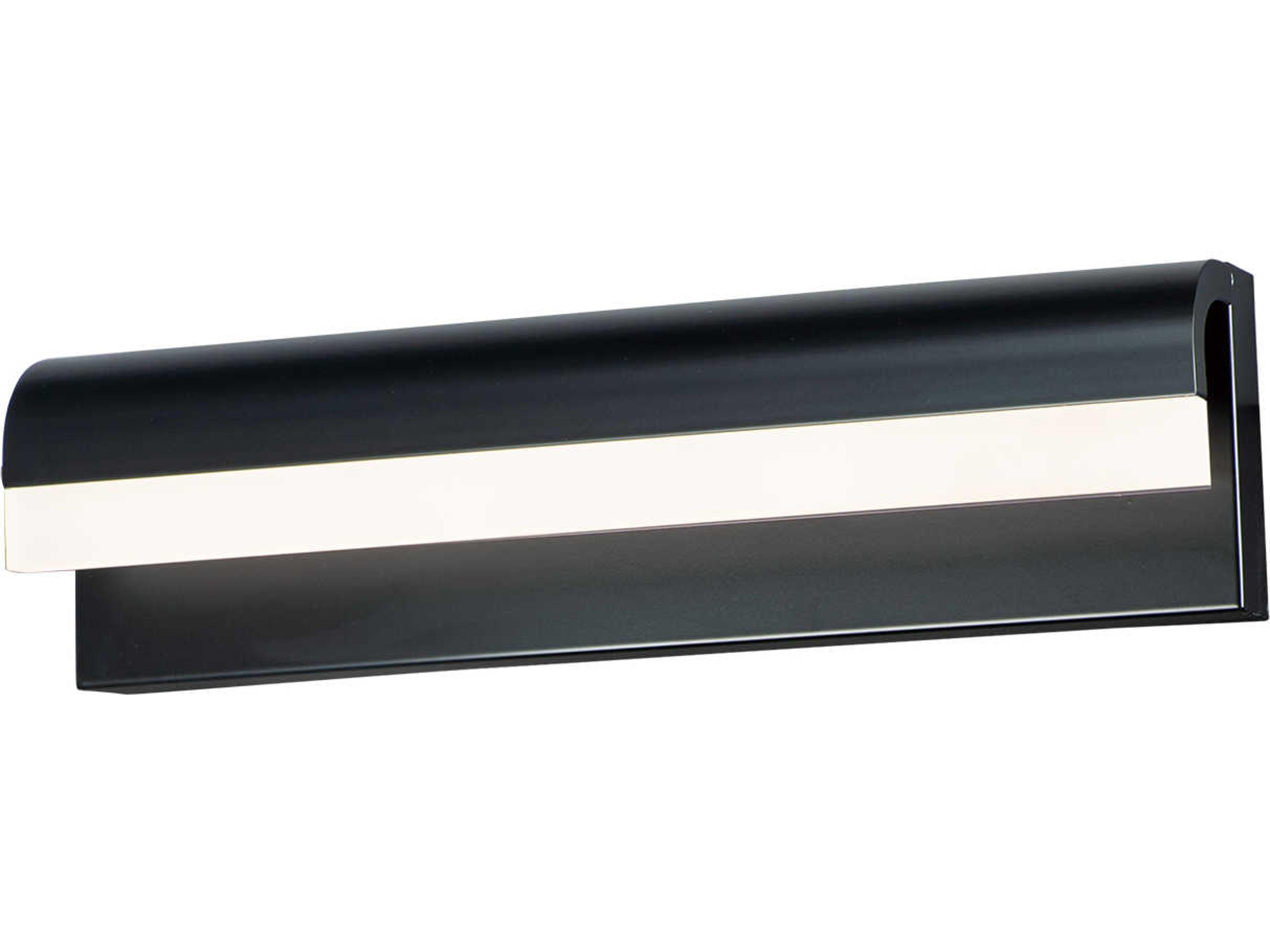 ET2 Waterfall 1-Light Black LED Vanity Light