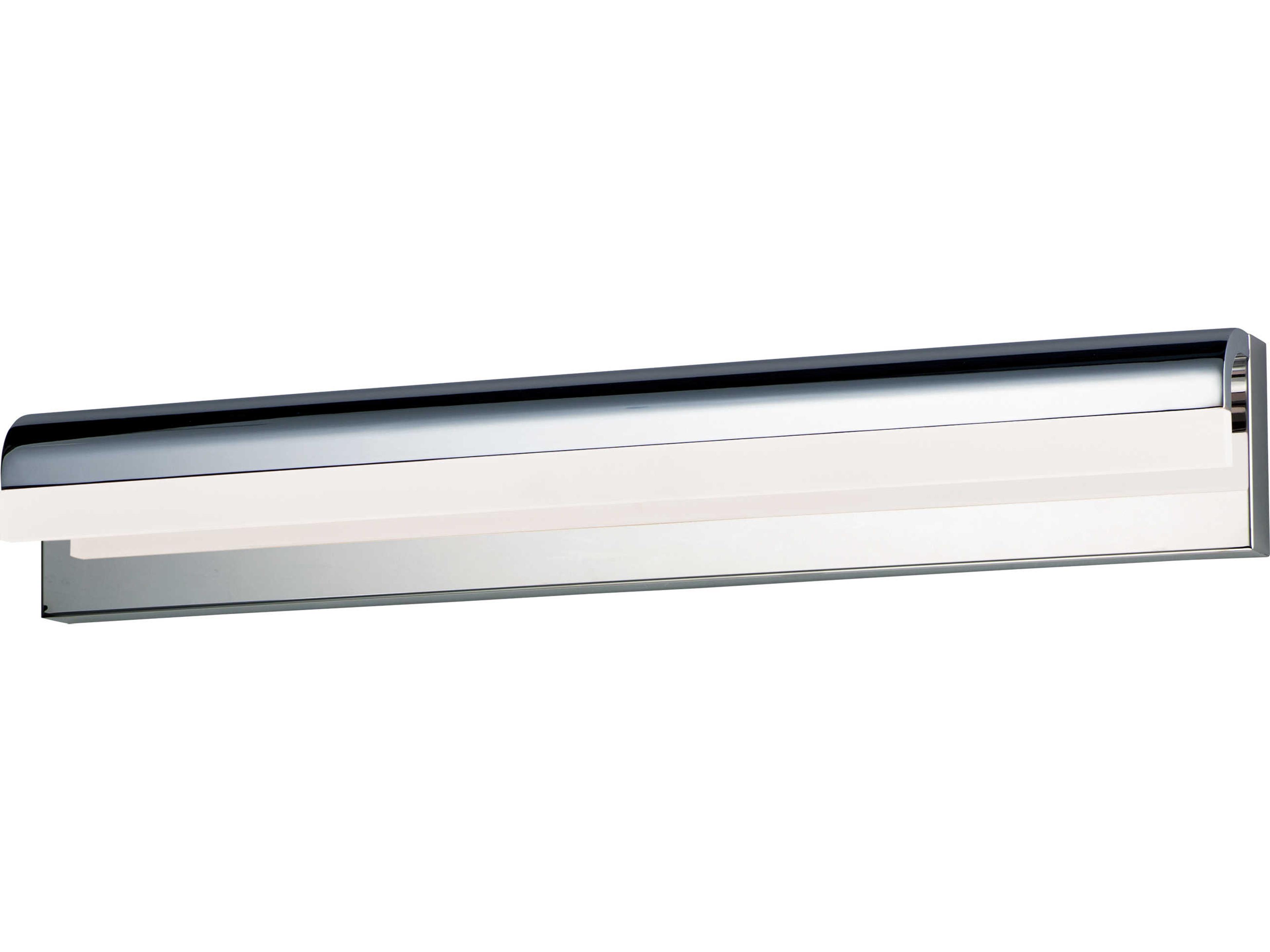 ET2 Waterfall 1-Light Polished Chrome LED Vanity Light