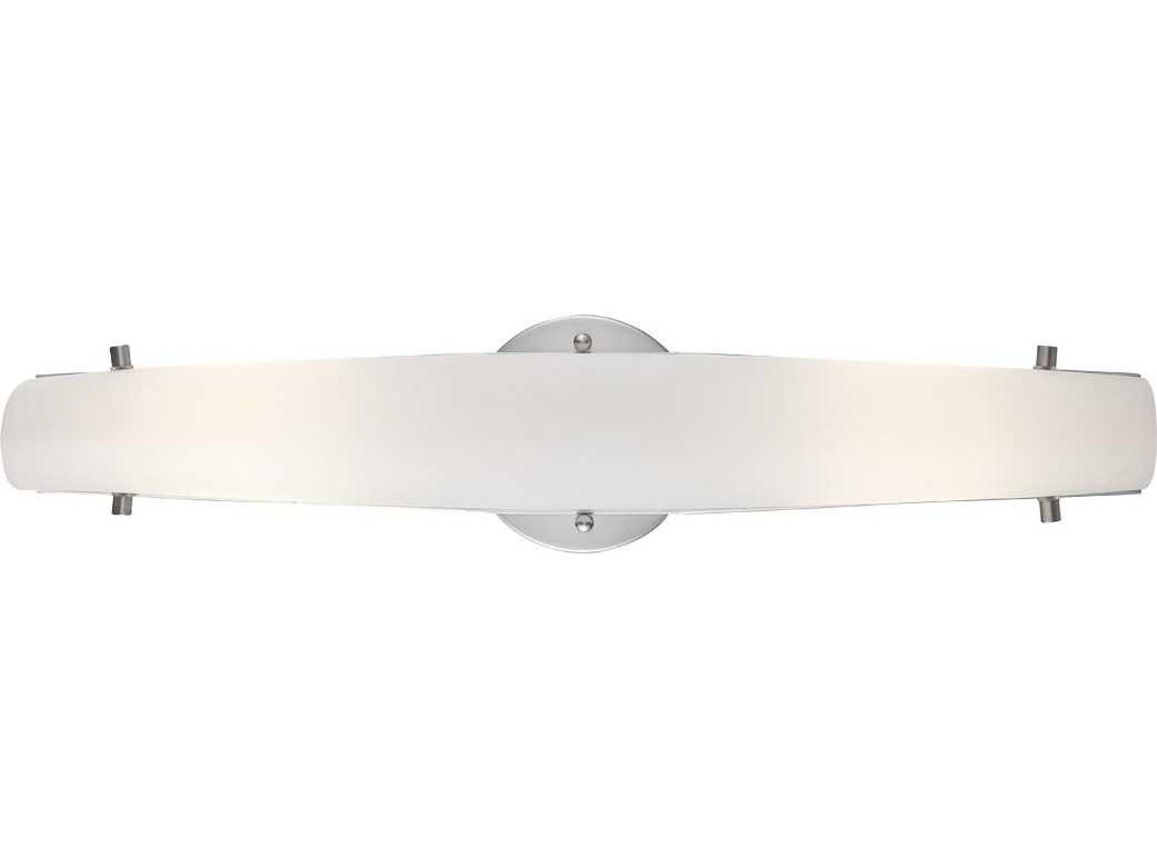 Eurofase Absolve 1-Light Chrome Glass LED Vanity Light