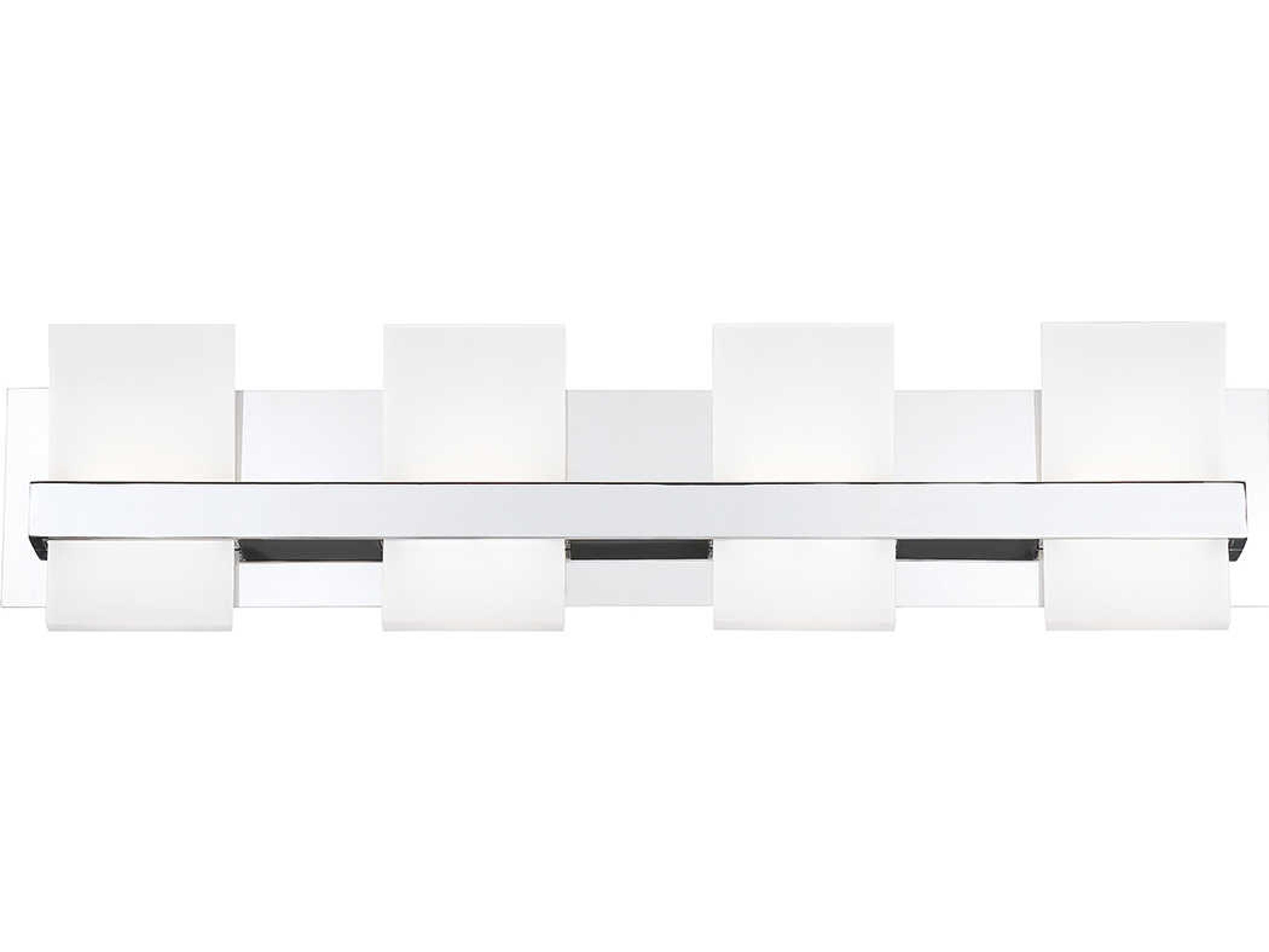 Eurofase Cambridge 4-Light Chrome LED Vanity Light
