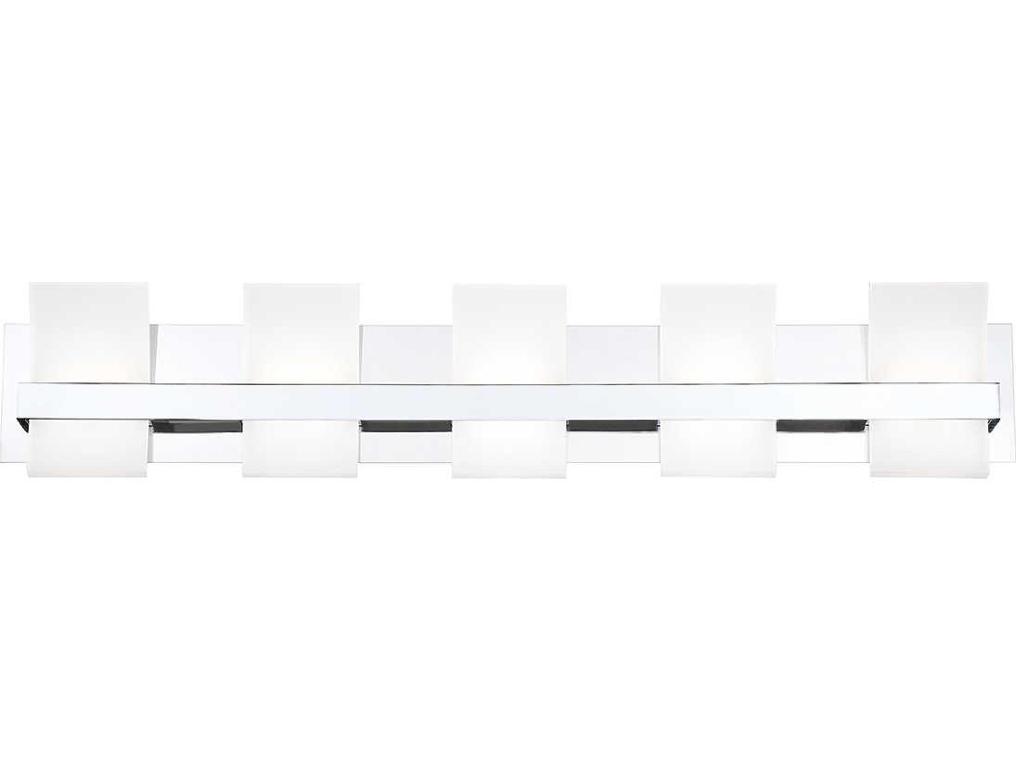 Eurofase Cambridge 5-Light Chrome LED Vanity Light