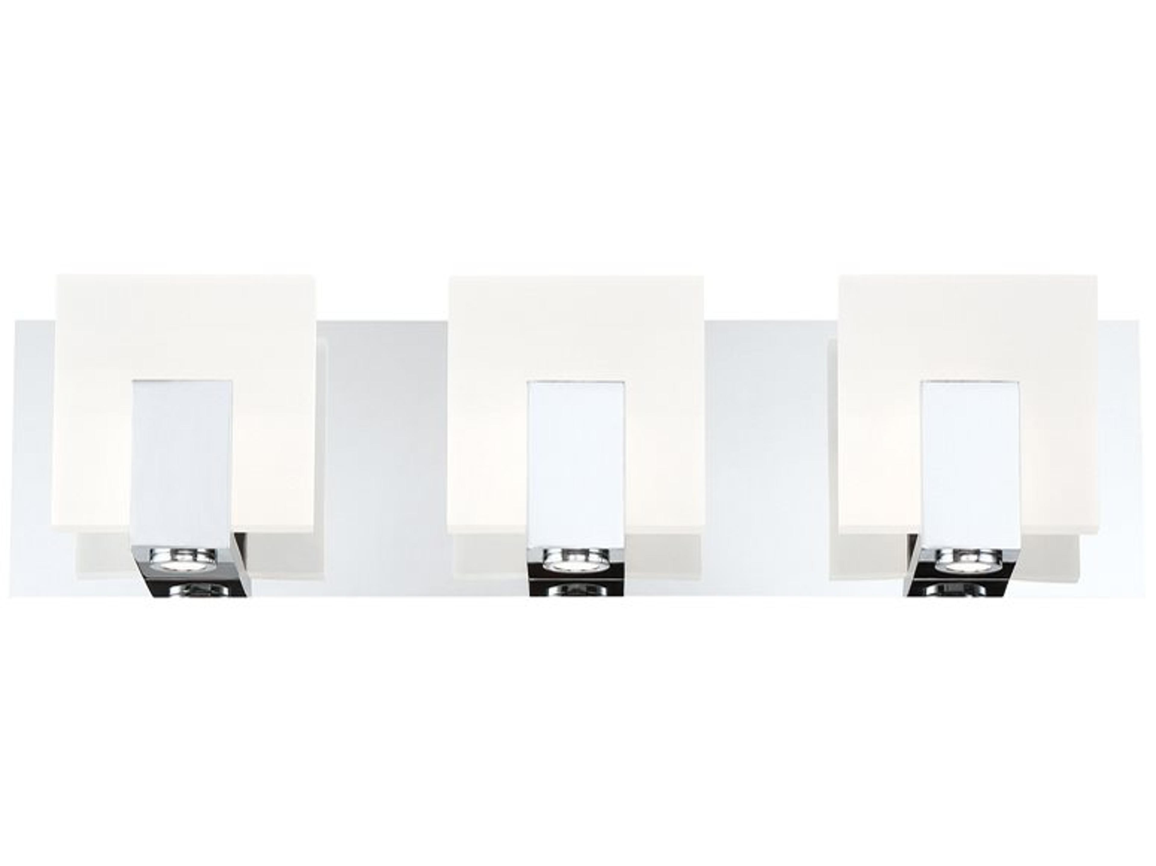 Eurofase Canmore 3-Light Chrome LED Vanity Light