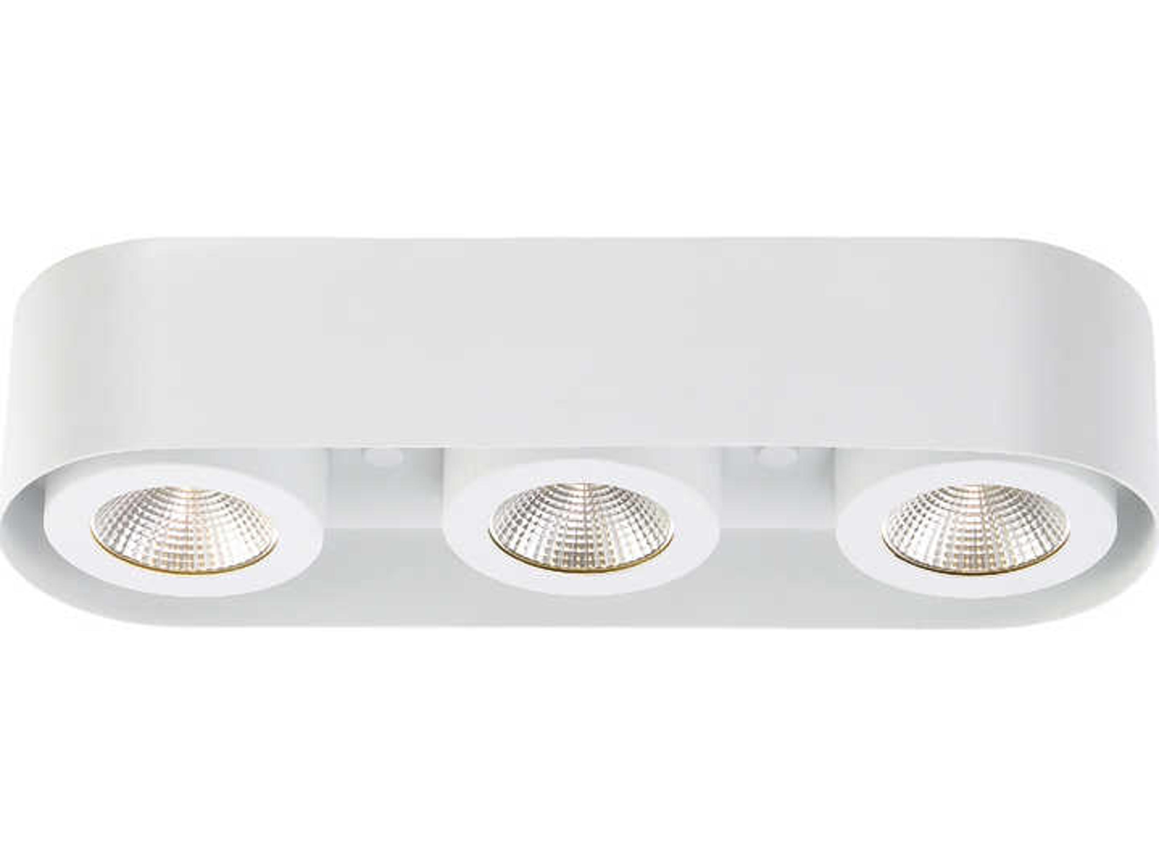 Eurofase Nymark 3-Light White LED Round Flush Mount