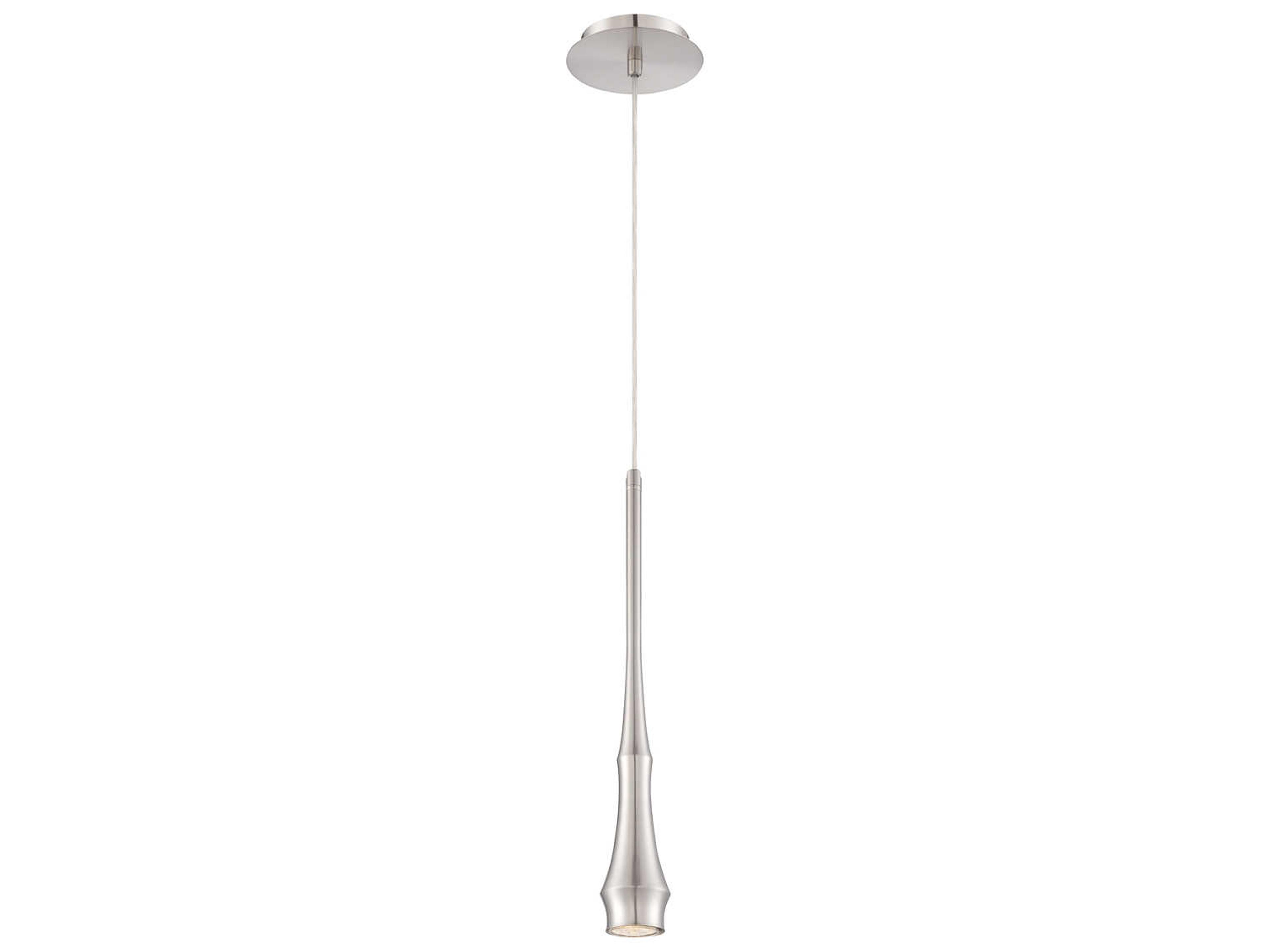 Eurofase Tala 1-Light Satin Nickel Mini Pendant