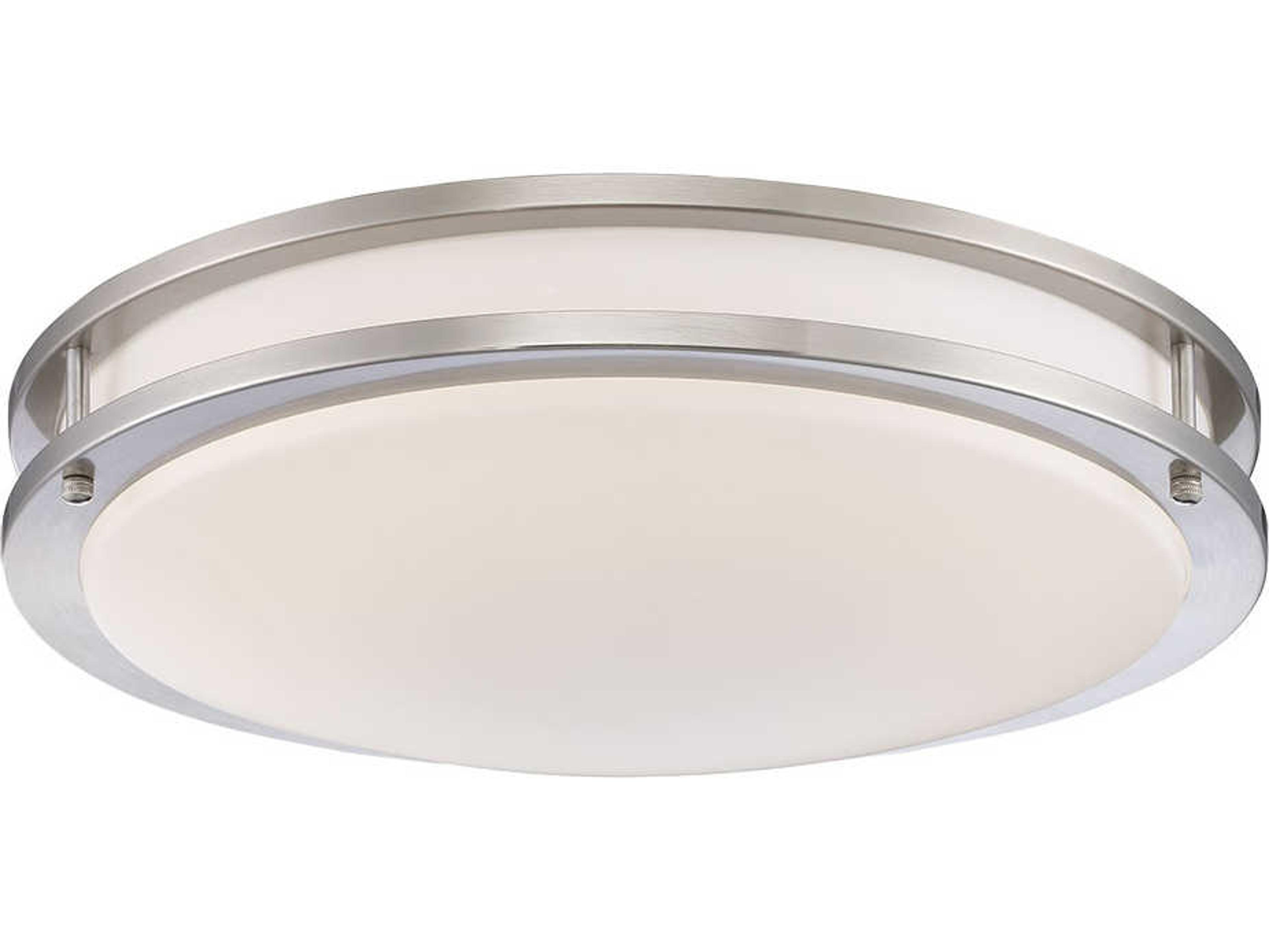 Eurofase Warden Satin Nickel LED Flush Mount