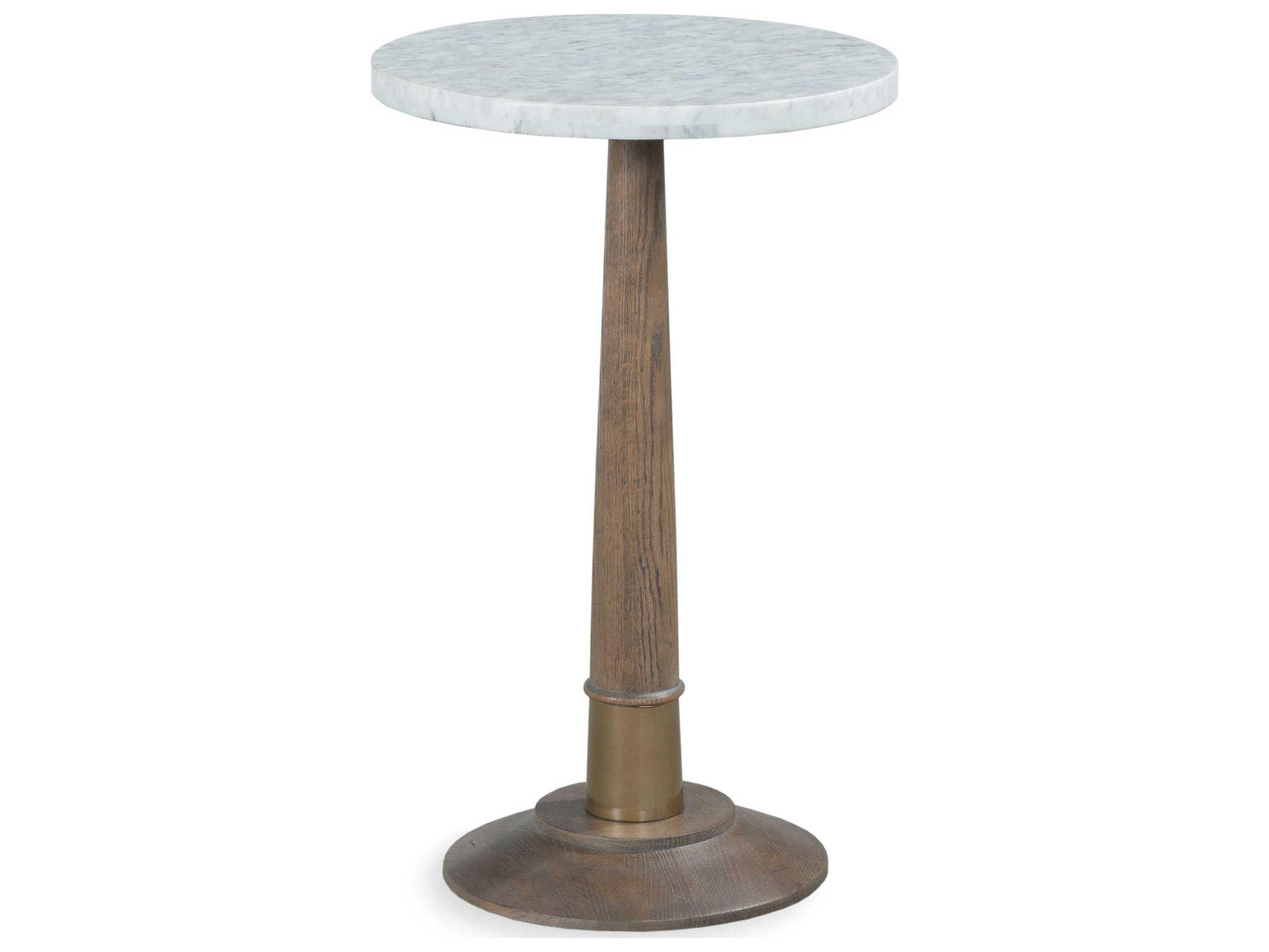 Fairfield Chair Provence Round Marble Sandstone End Table