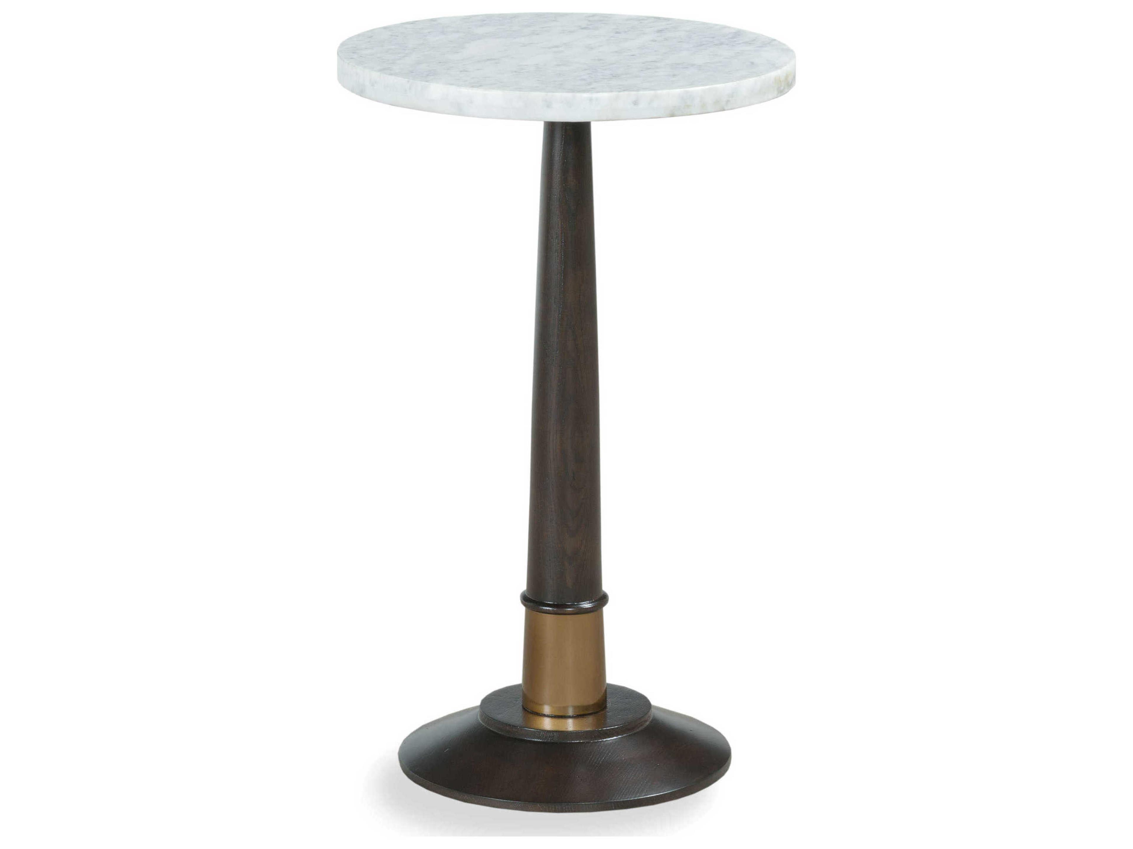 Fairfield Chair Westwood Round Marble Graphite End Table