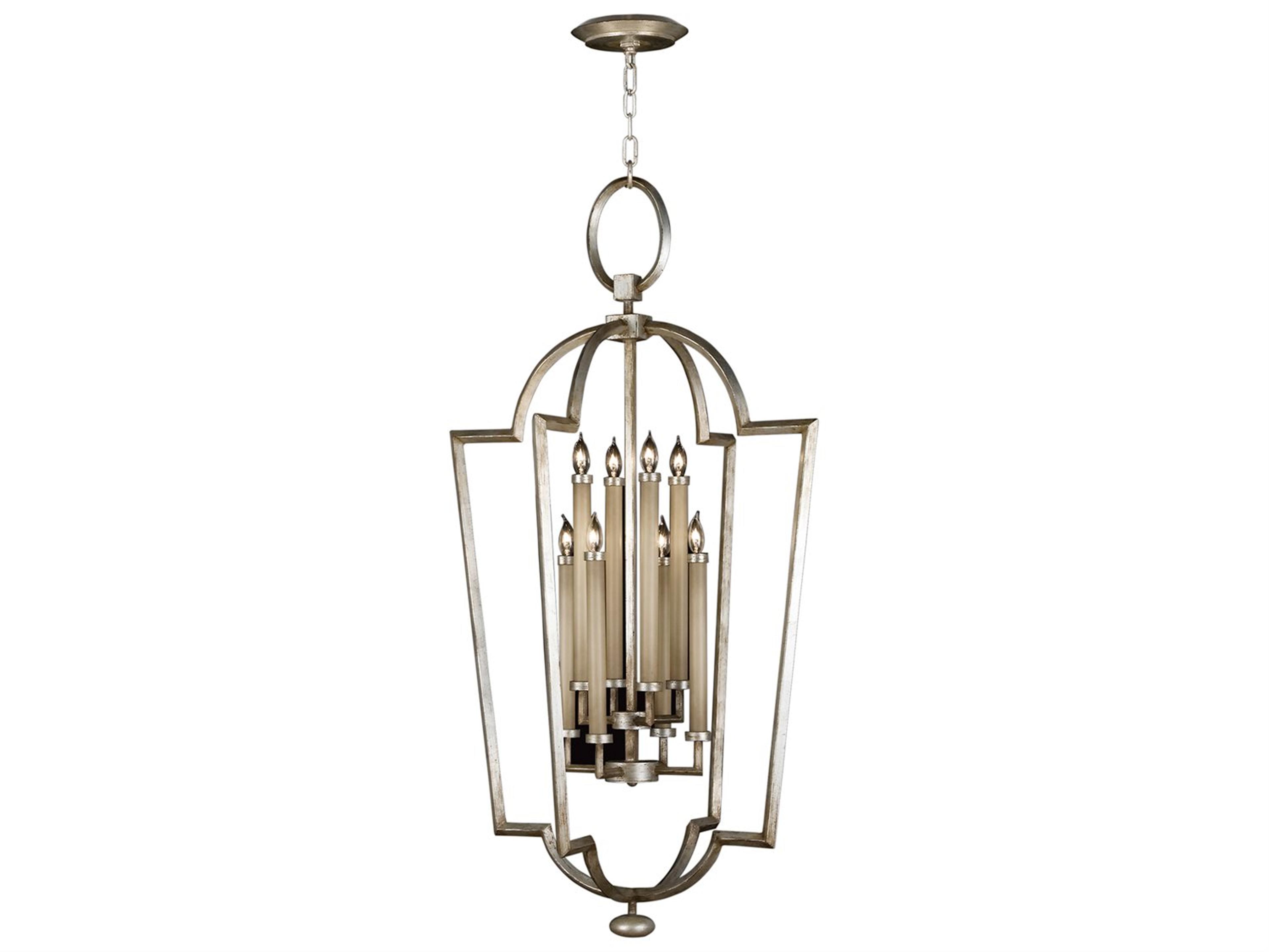 Allegretto 8-Light Silver Pendant