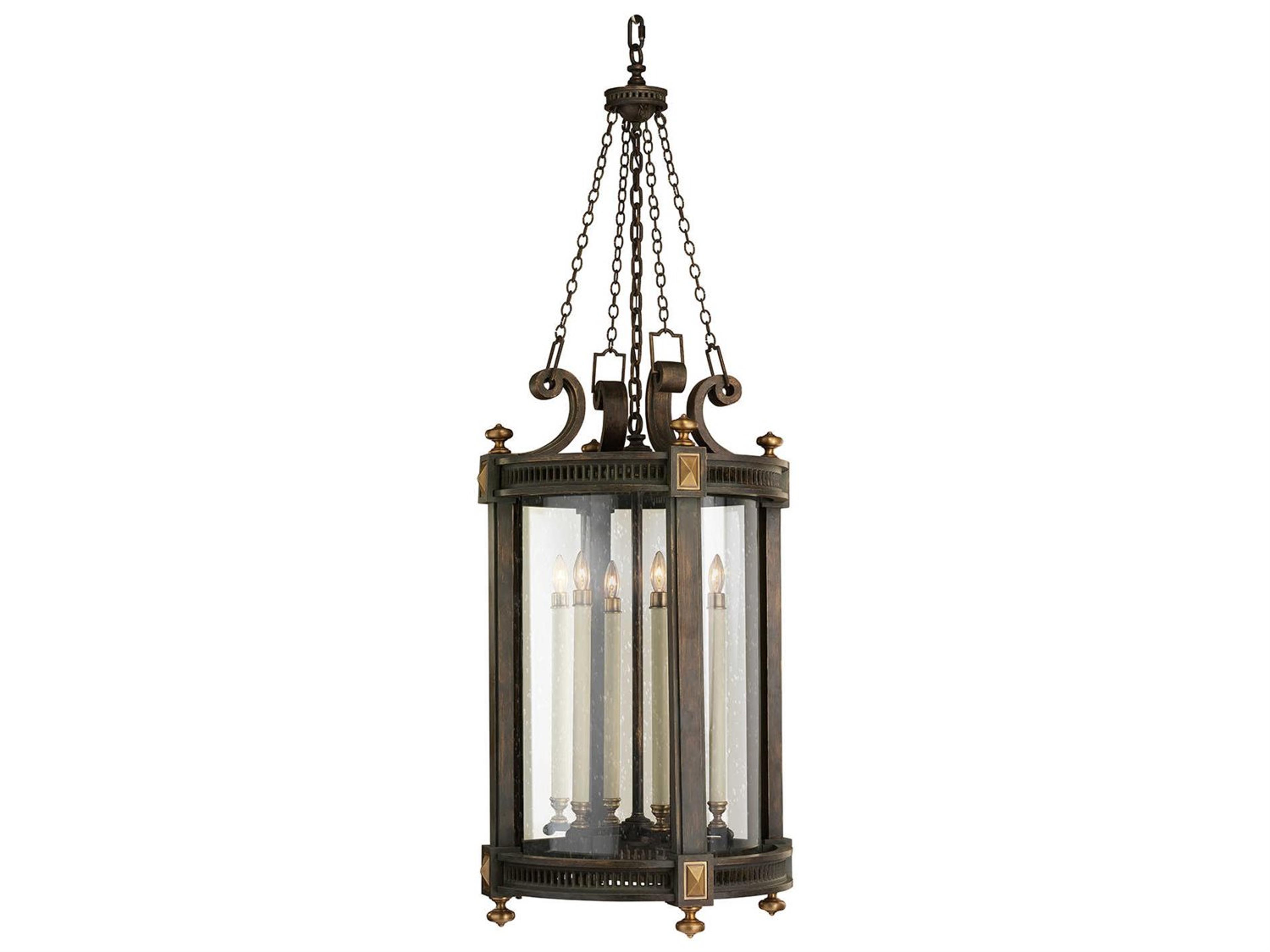 Fine Art Handcrafted Lighting Beekman Place 5 - Light Outdoor Hanging Light