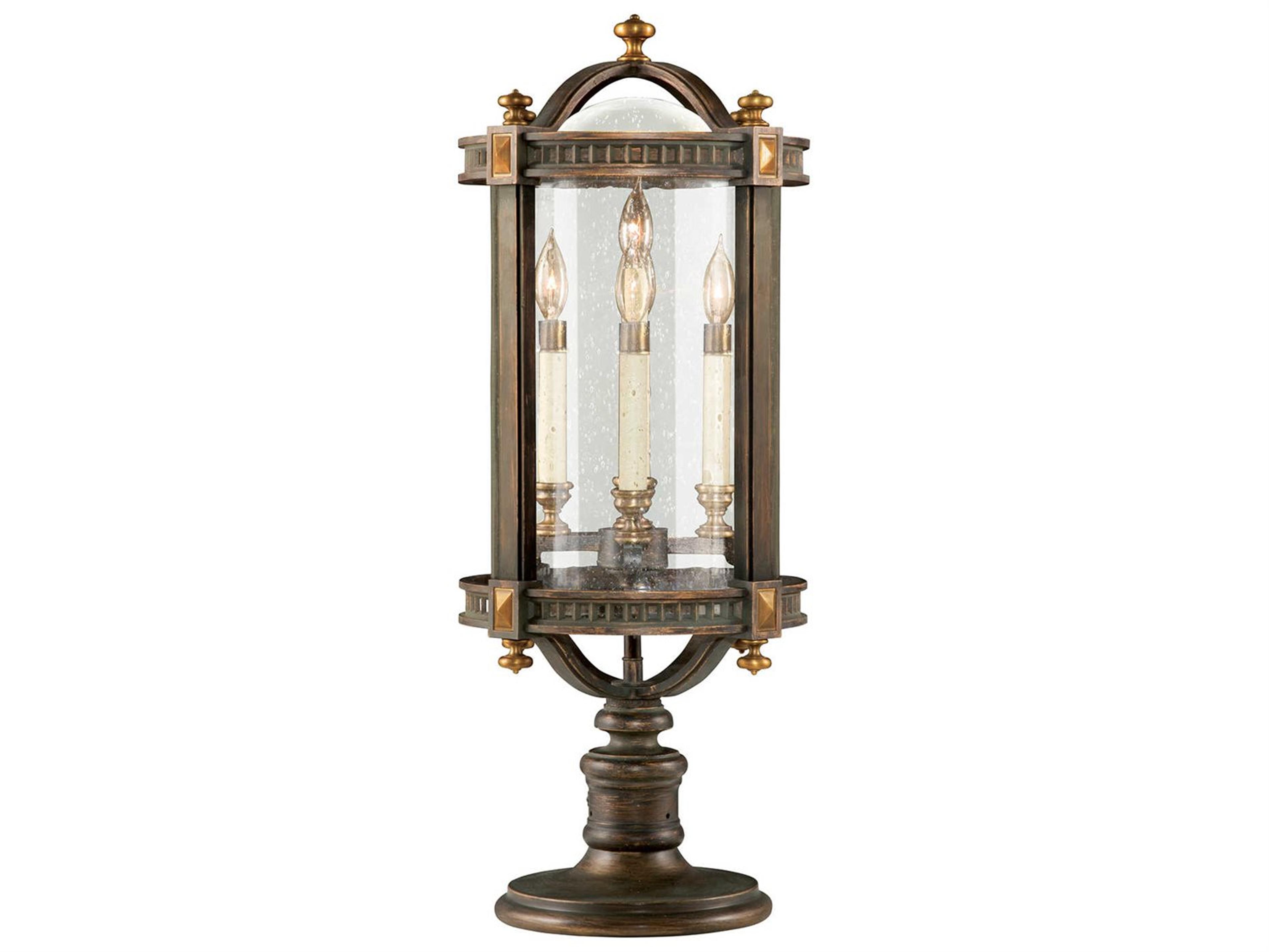 Fine Art Handcrafted Lighting Beekman Place 5 - Light Outdoor Post Light