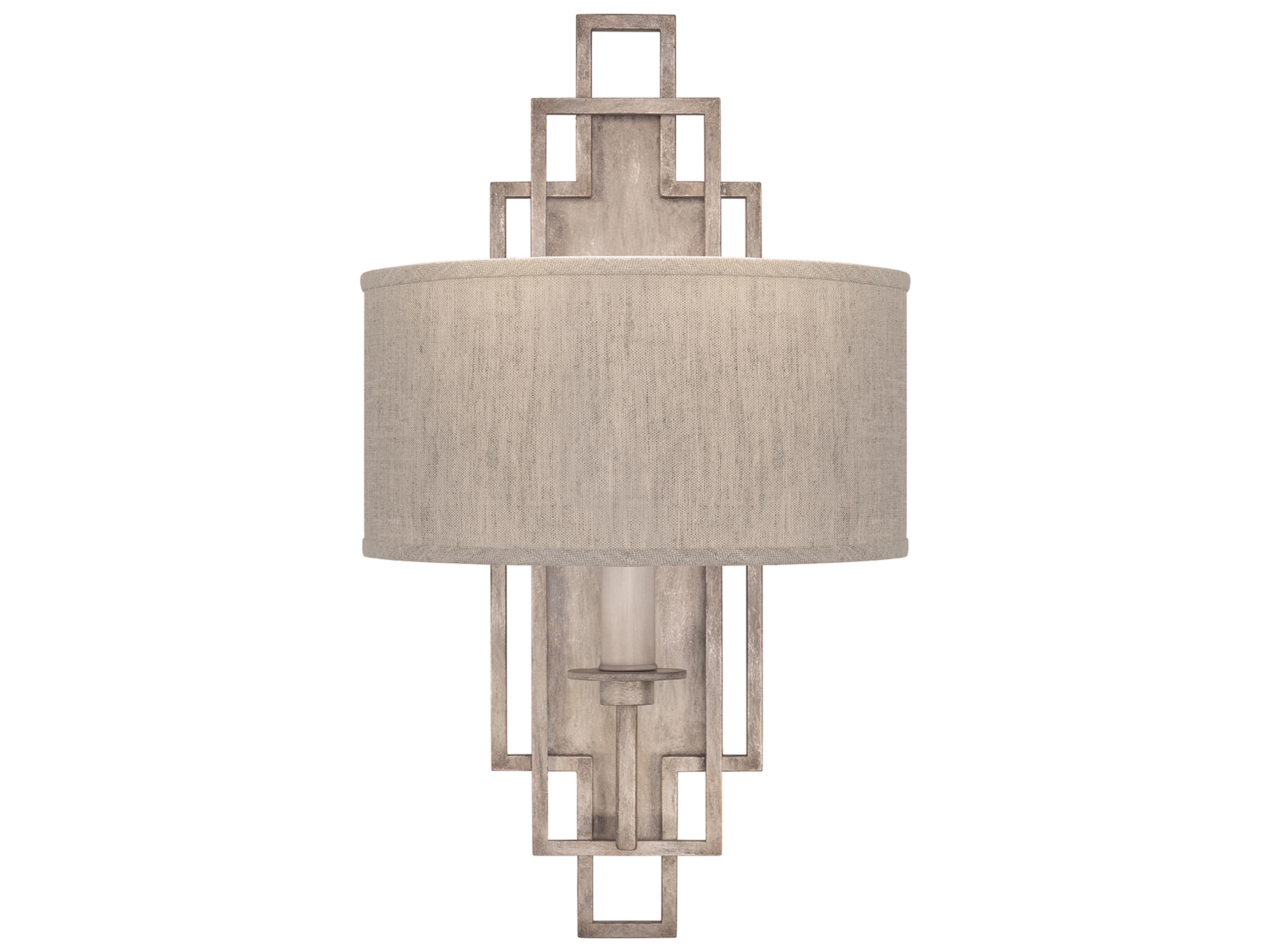 Fine Art Handcrafted Lighting Cienfuegos 1-Light Gray Wall Sconce