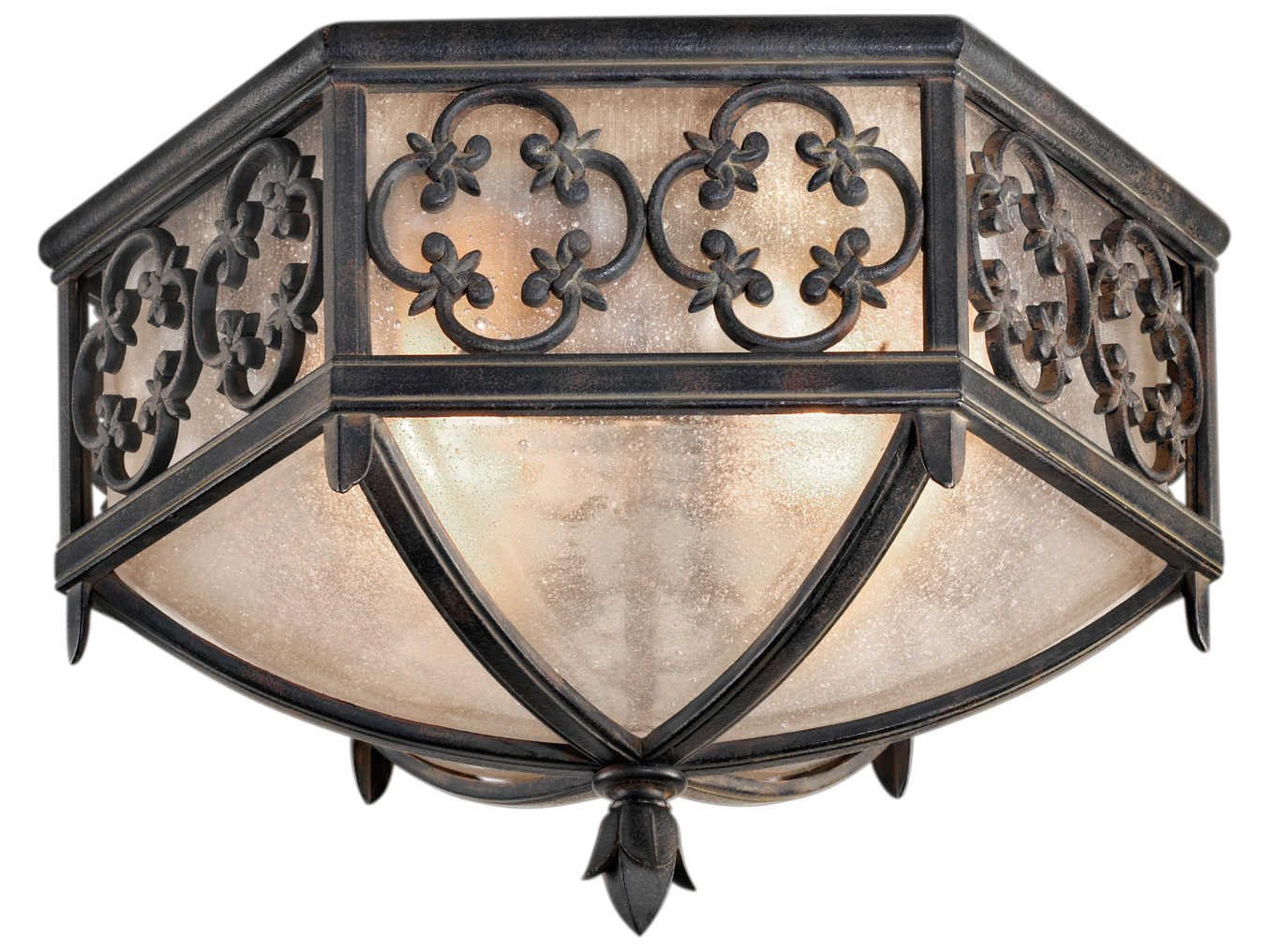 Fine Art Handcrafted Lighting Costa del Sol 2 - Light Outdoor Ceiling Light