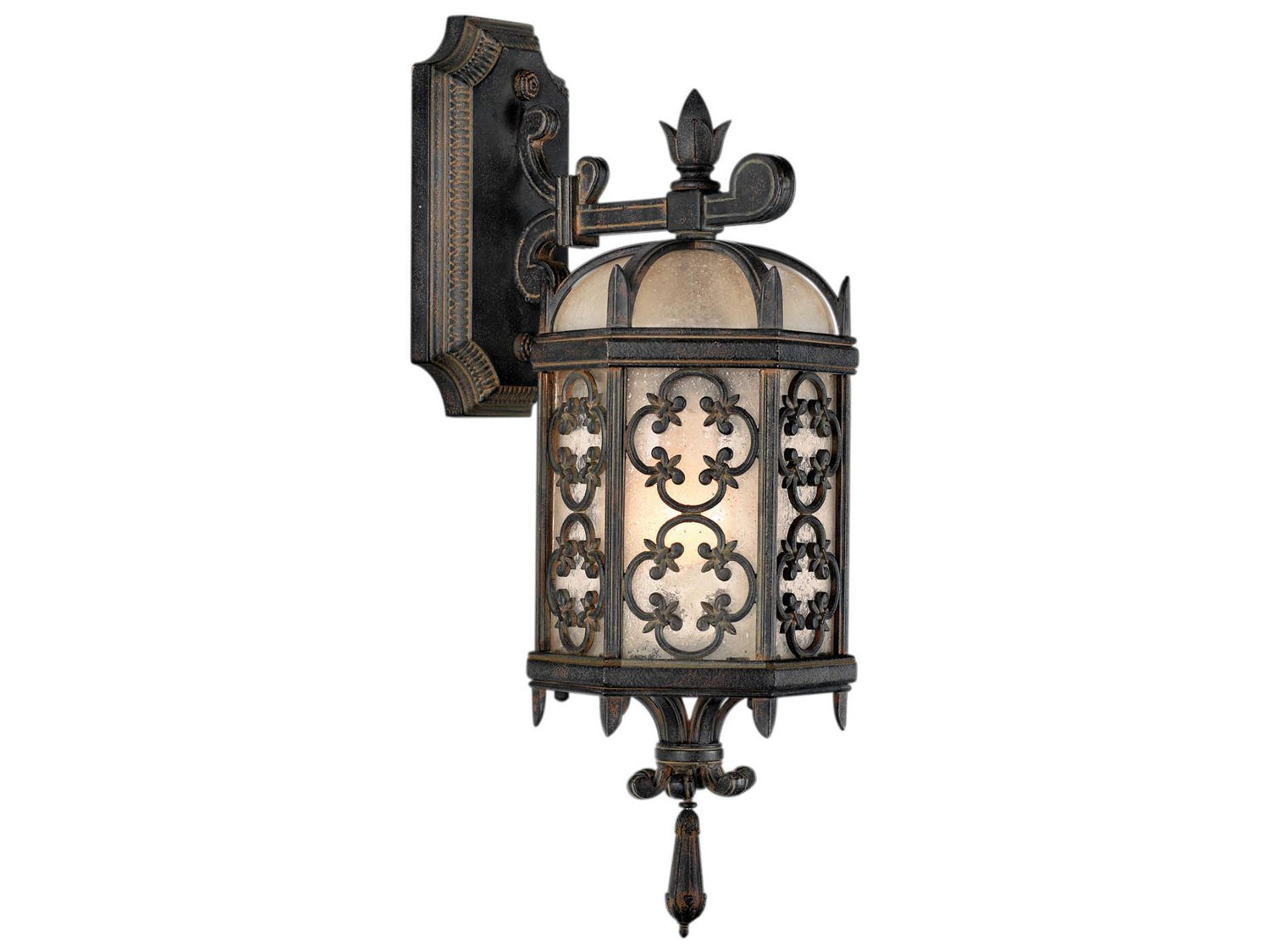 Fine Art Handcrafted Lighting Costa del Sol 1 - Light Outdoor Wall Light