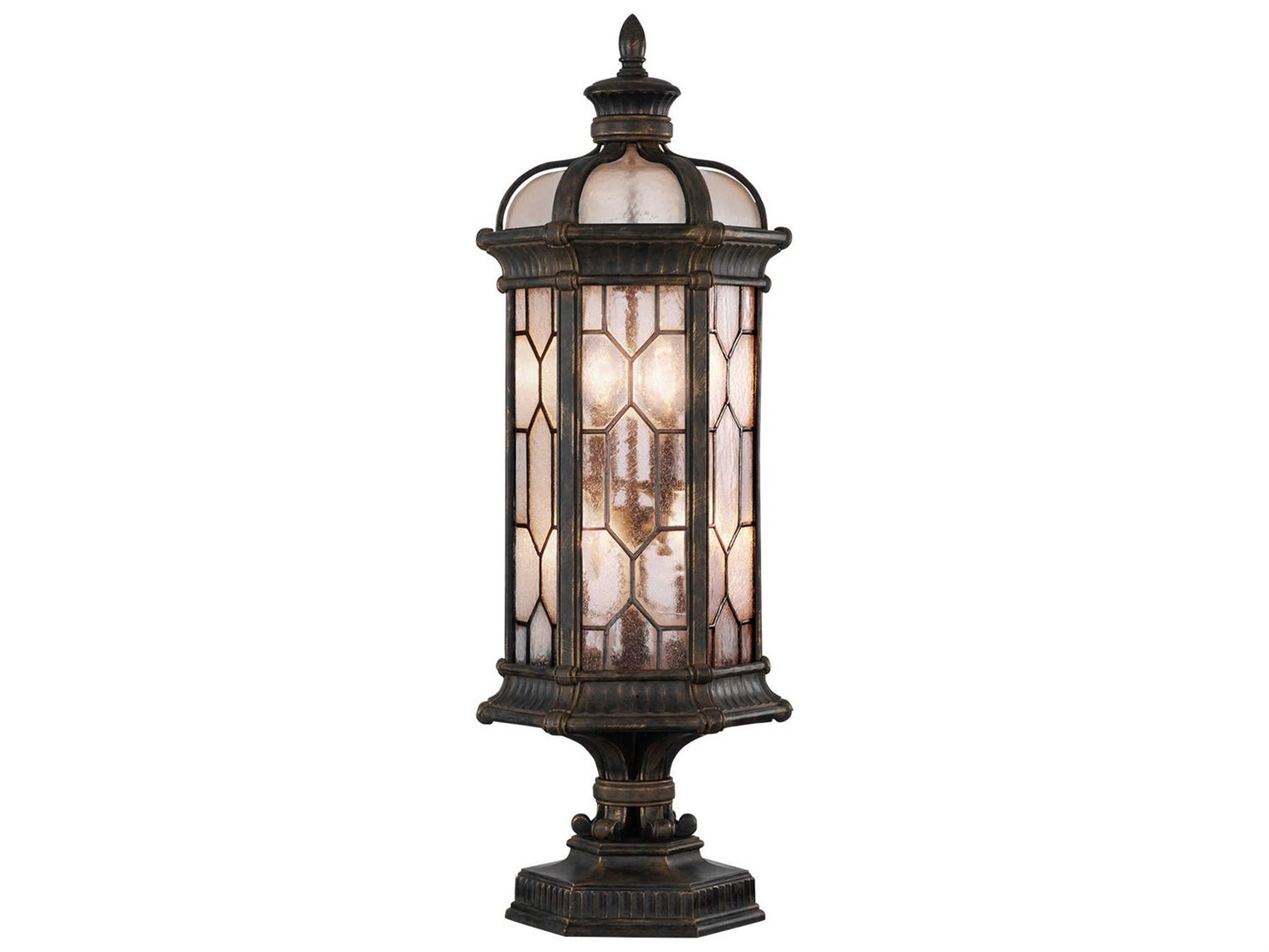 Fine Art Handcrafted Lighting Devonshire 4 - Light Outdoor Pier Mount