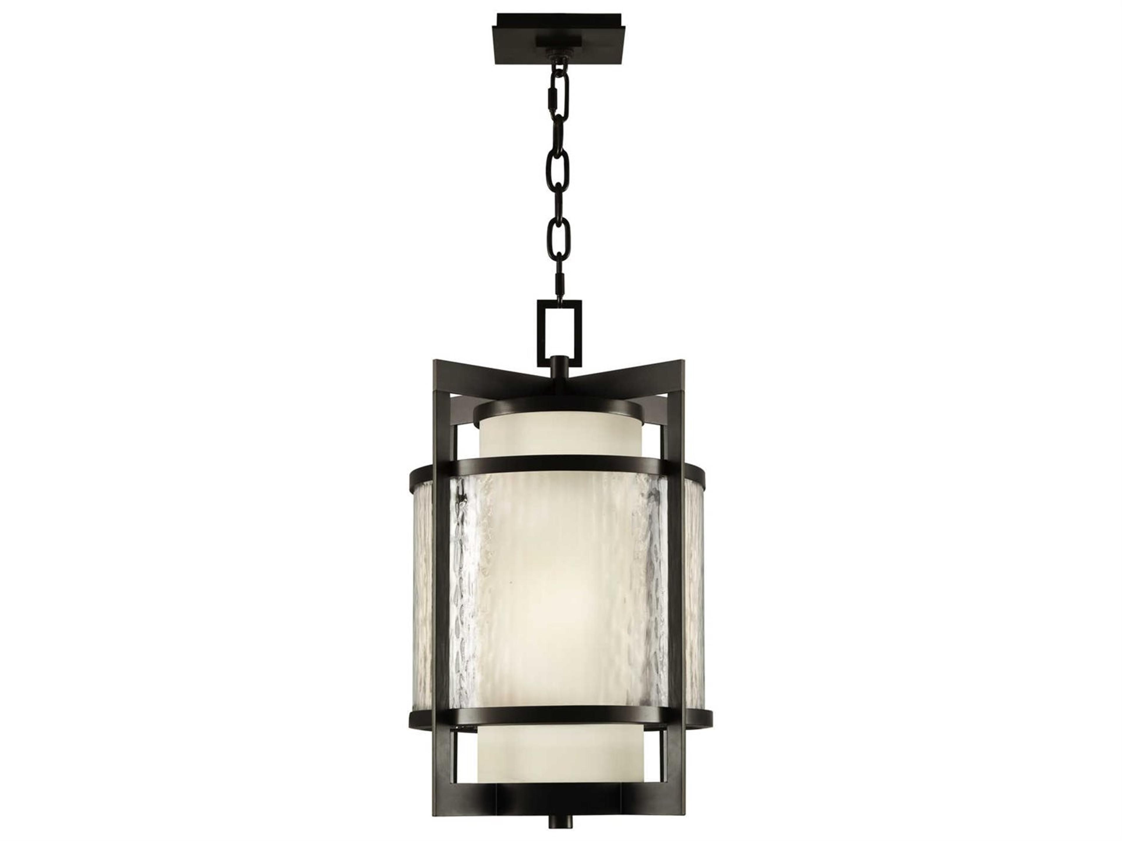 Fine Art Handcrafted Lighting Singapore Moderne Outdoor 2 - Light Outdoor Hanging Light