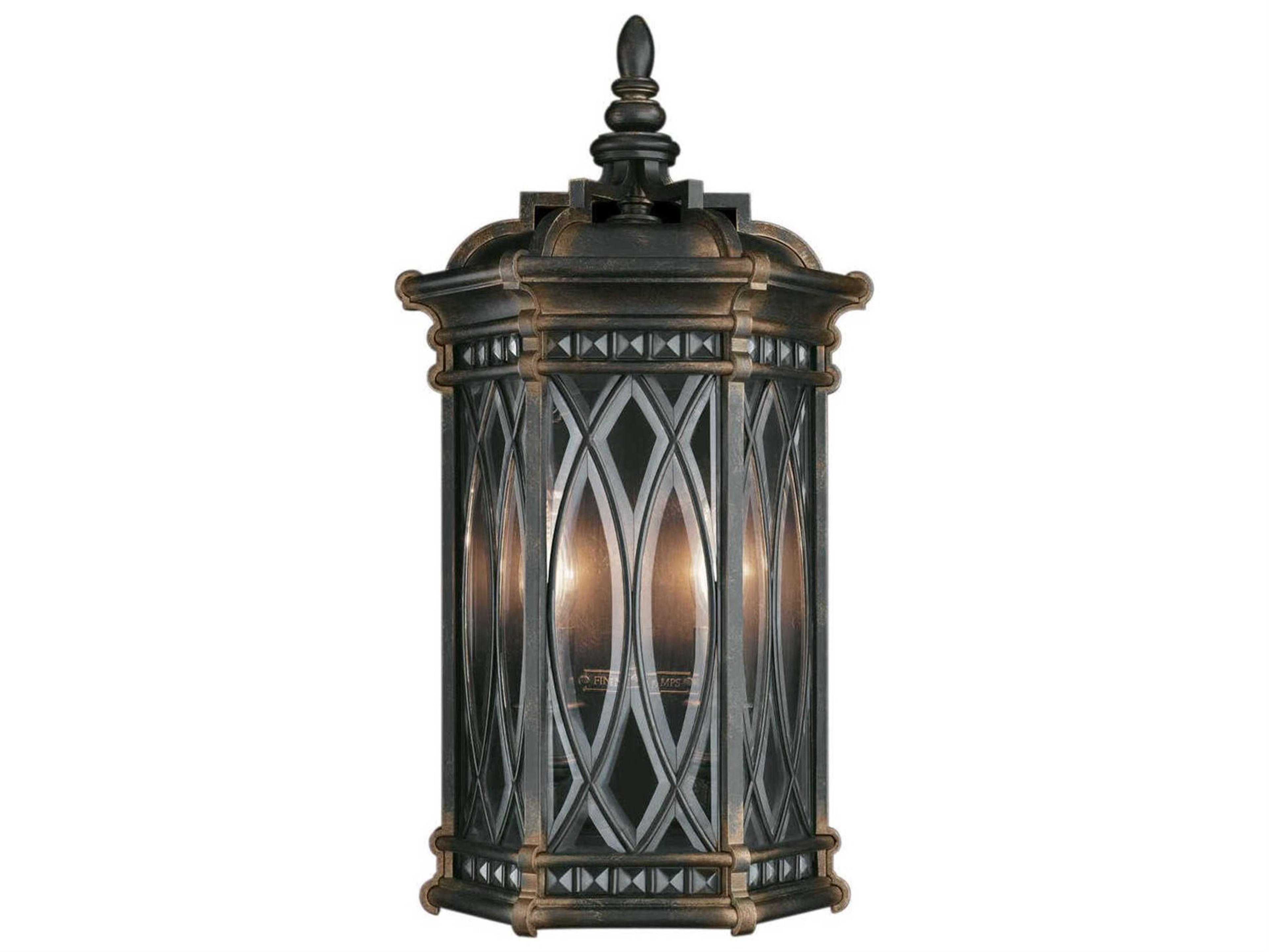 Fine Art Handcrafted Lighting Warwickshire 2 - Light Outdoor Wall Light