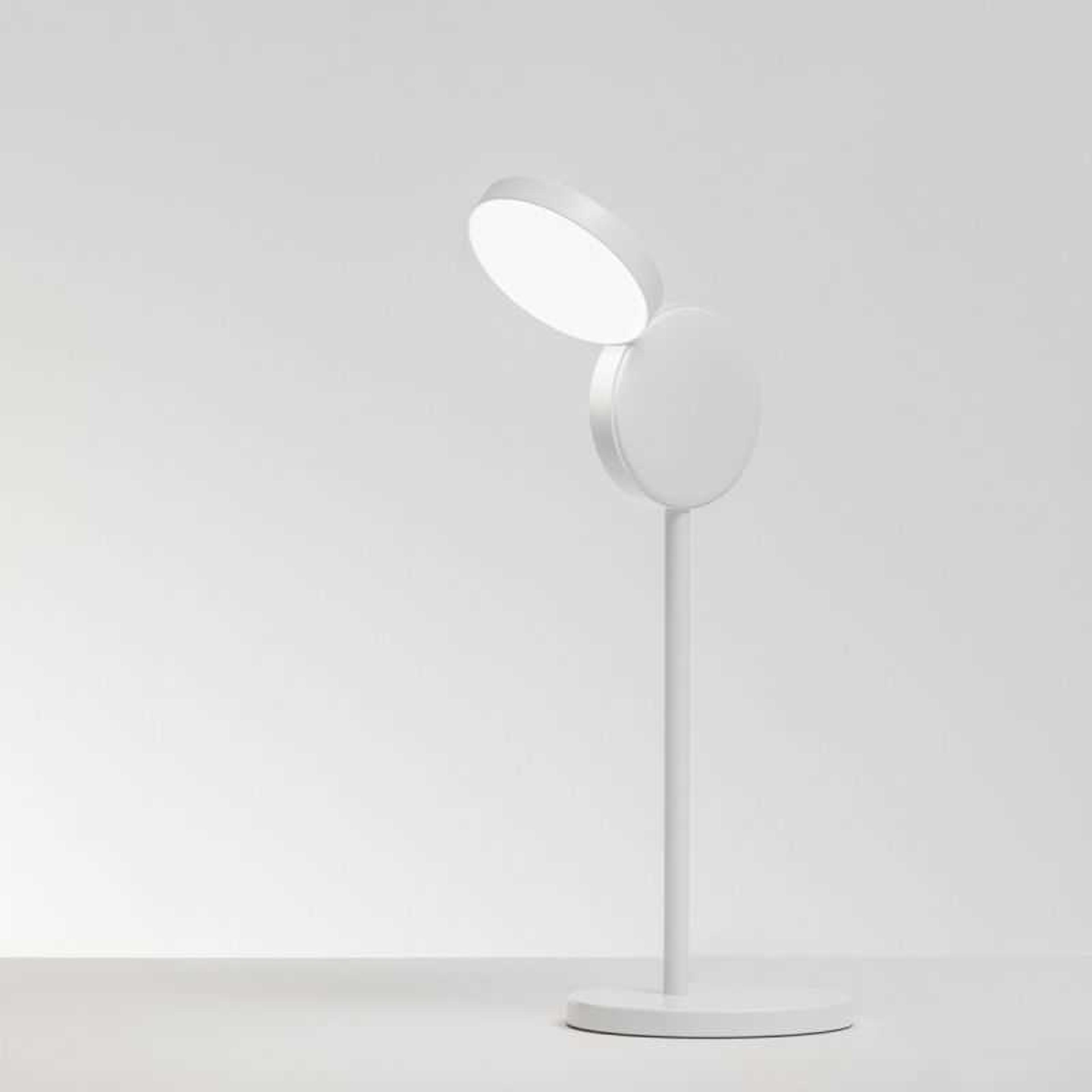 Fontana Arte Optunia LED White Table Lamp
